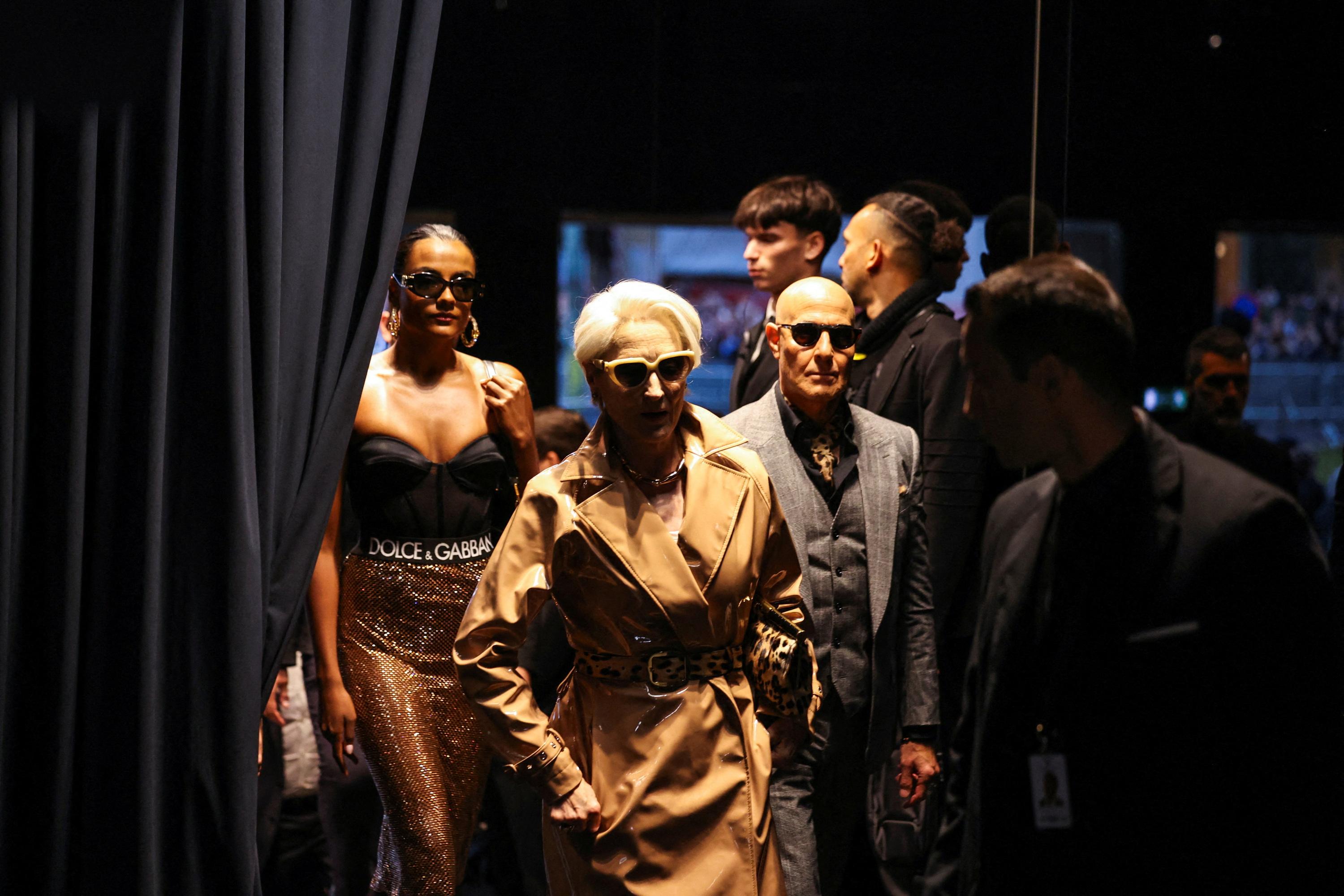 Miranda Priestly au (vrai) défilé Dolce & Gabbana, quand la Fashion Week de Milan devient cinéma