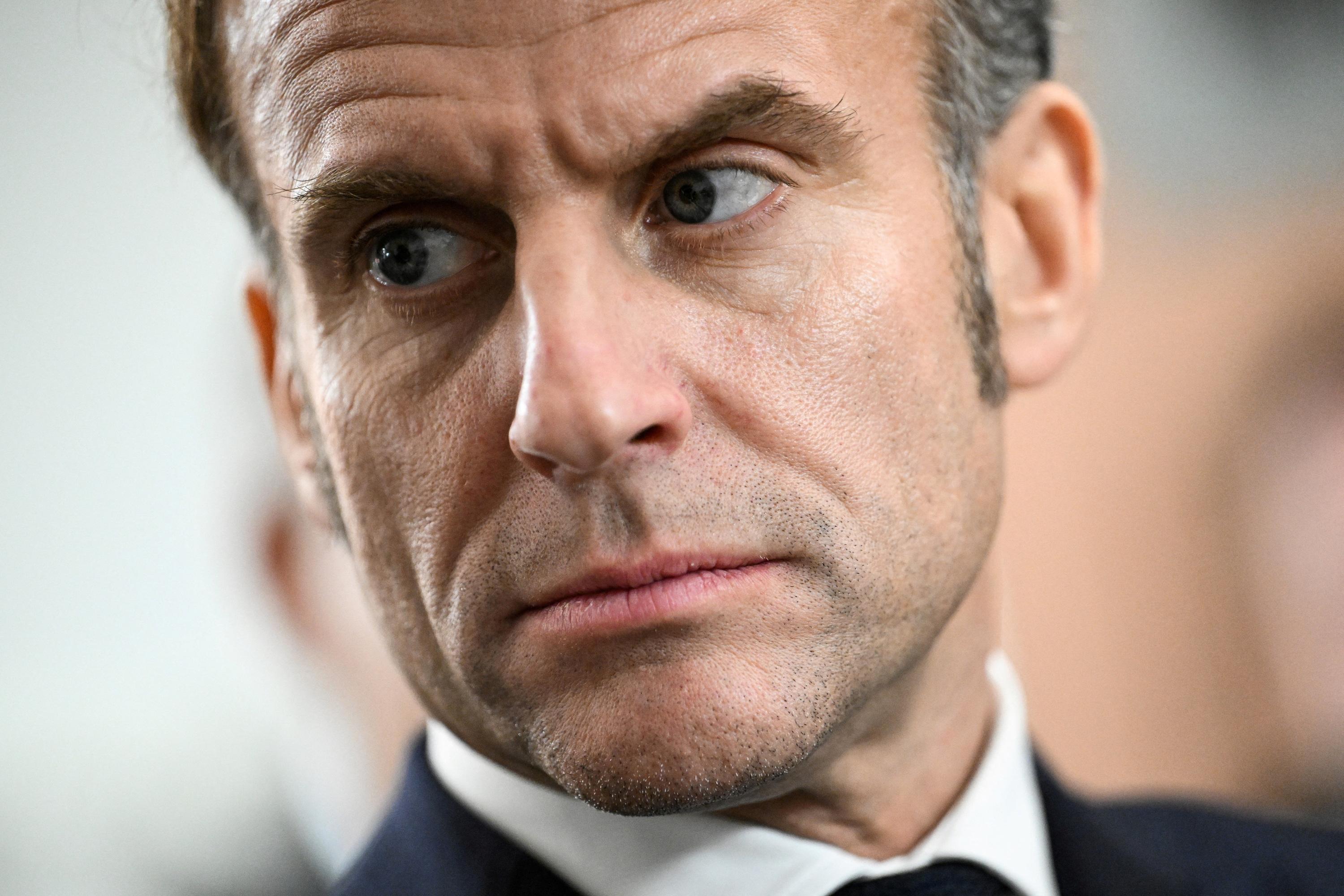 War in Ukraine: Macron condemns Russian strikes on Kyiv, showing Russia's determination to prolong the war