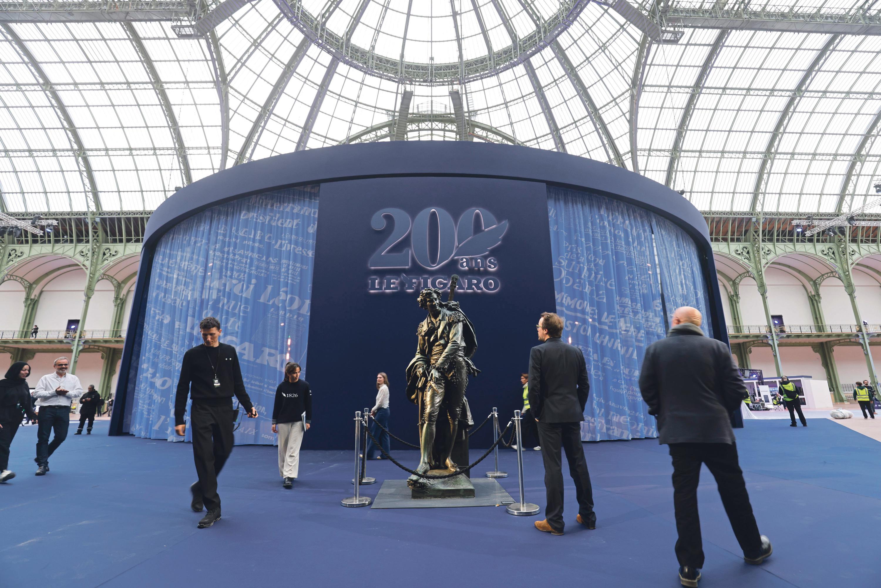 200 ans du Figaro au Grand Palais : que la fête commence !