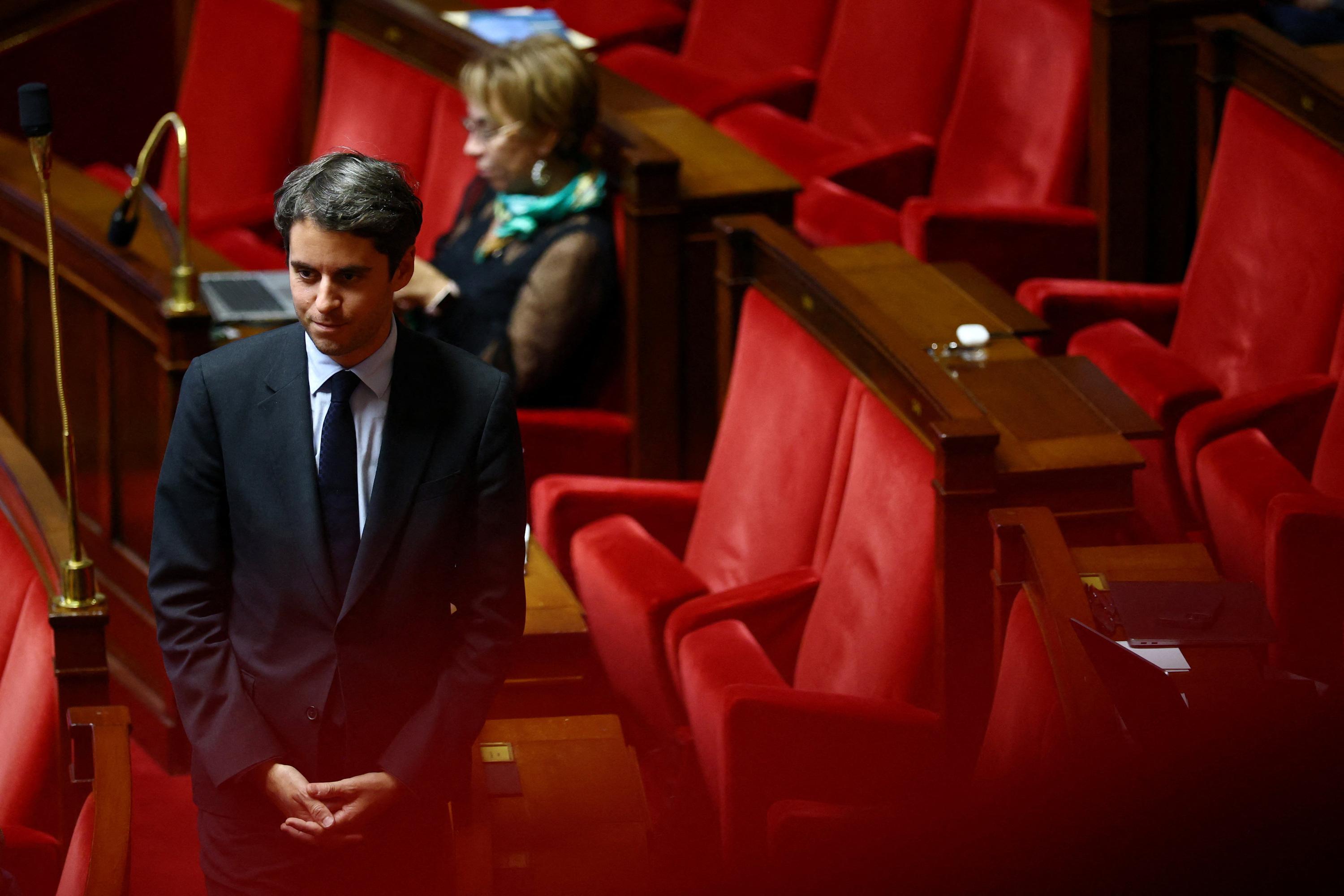 Gabriel Attal ne condamnerait pas «par principe» une intervention contre le pouvoir en Iran