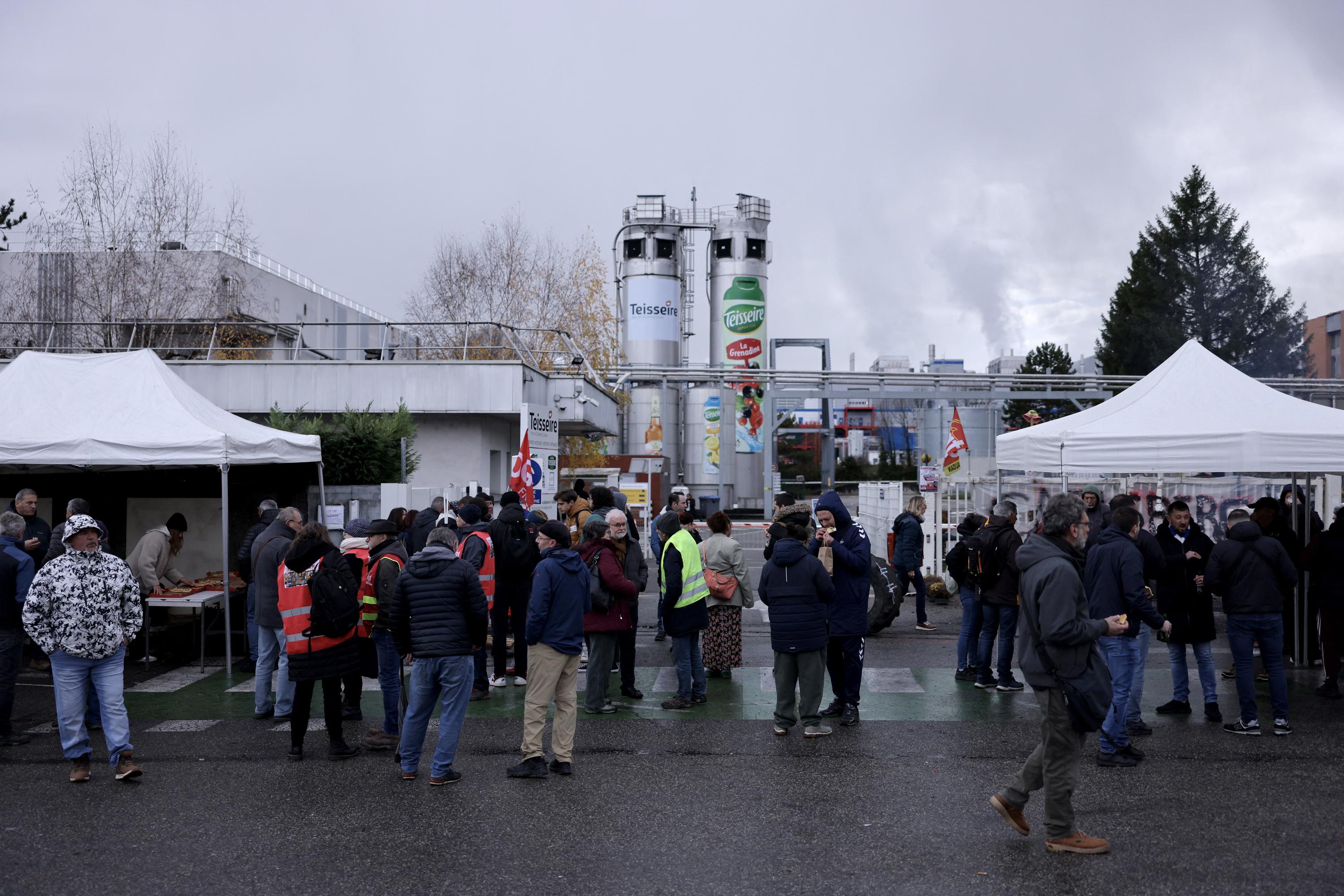 Teisseire : fin de la grève sur le site isérois du fabricant de sirops, avant sa fermeture annoncée
