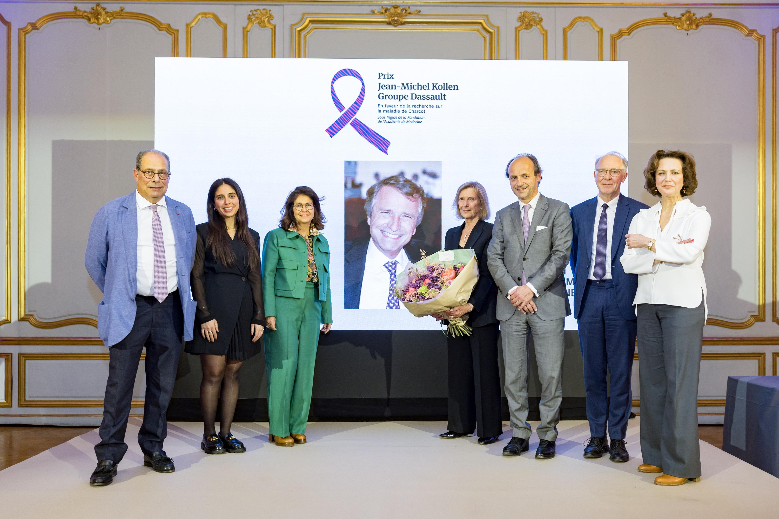 Le professeur Carpentier lauréat du prix Jean-Michel Kollen Groupe Dassault