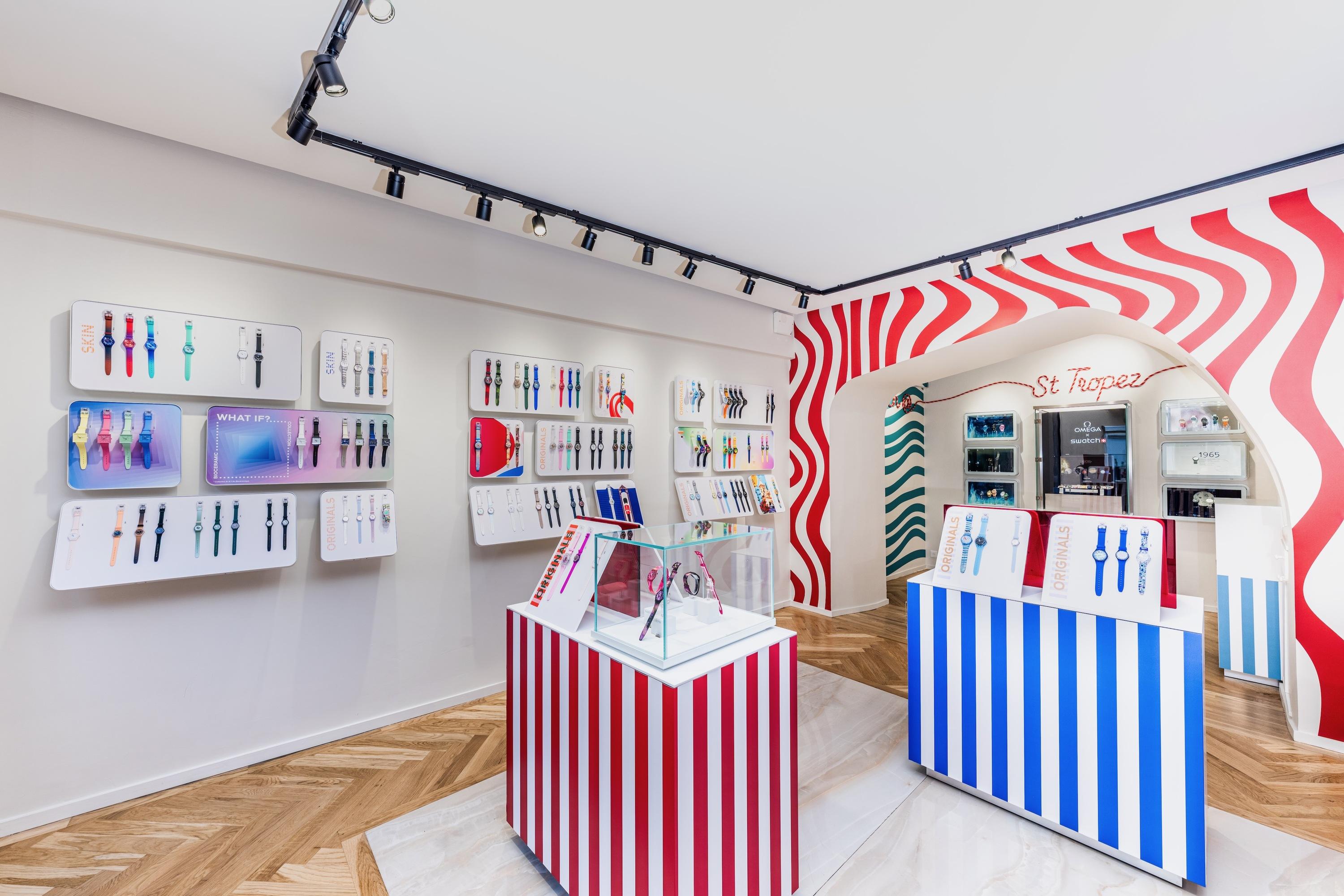 Désormais, on peut acheter une Swatch à Saint-Tropez