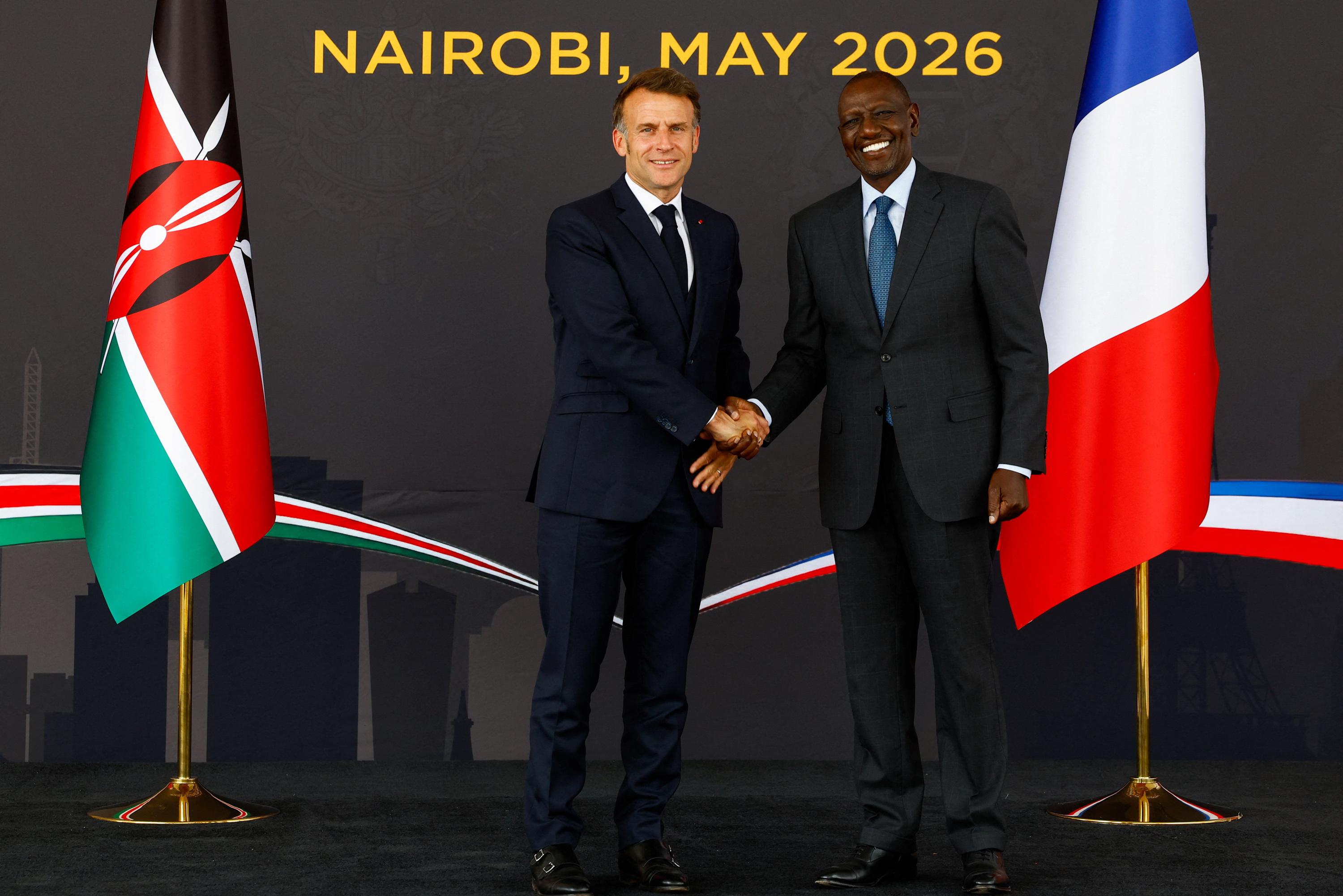 Au Kenya, un sommet Afrique-France comme un testament pour Emmanuel Macron
