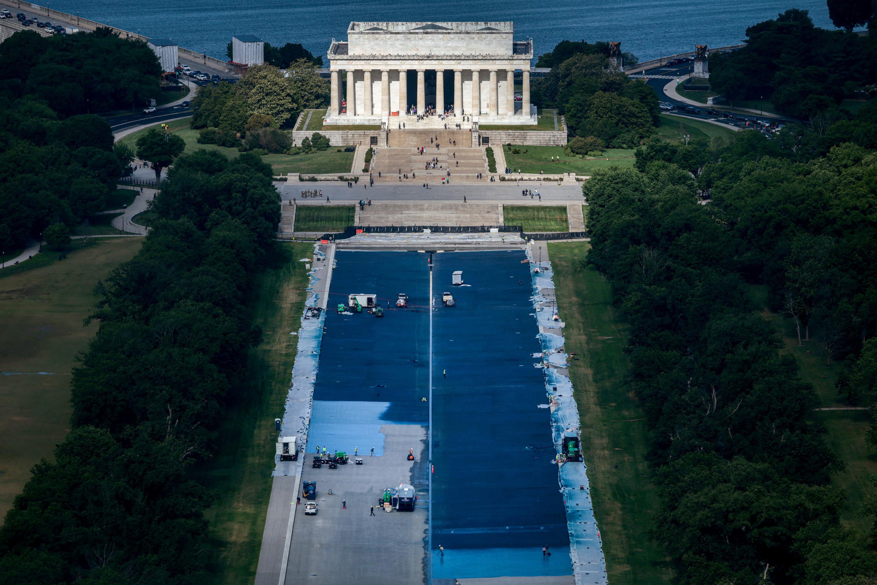 À Washington, les projets de travaux et de rénovations de Trump divisent de plus en plus l’opinion