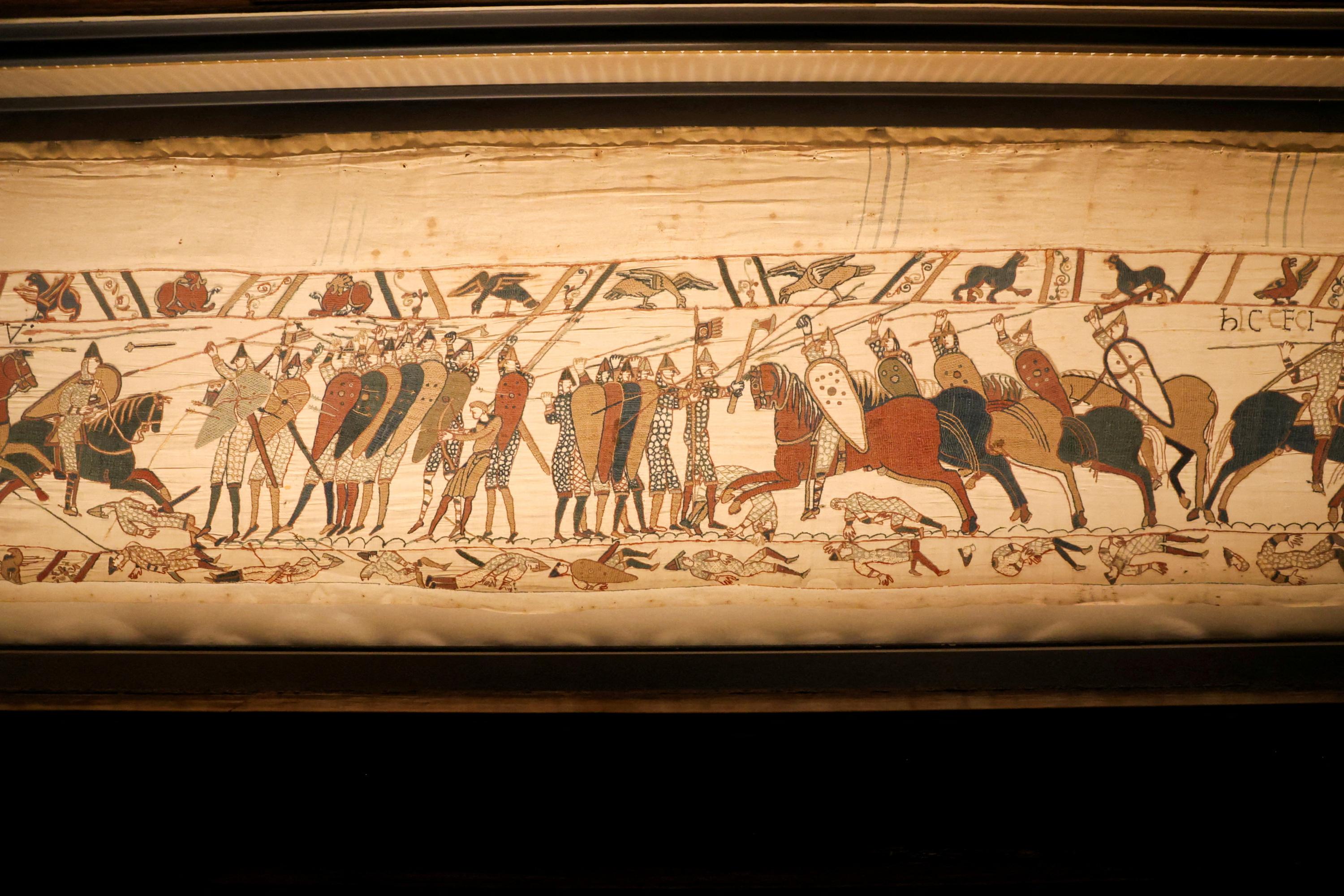 La tapisserie de Bayeux n'a subi «aucune altération visible» pendant son transfert à Londres