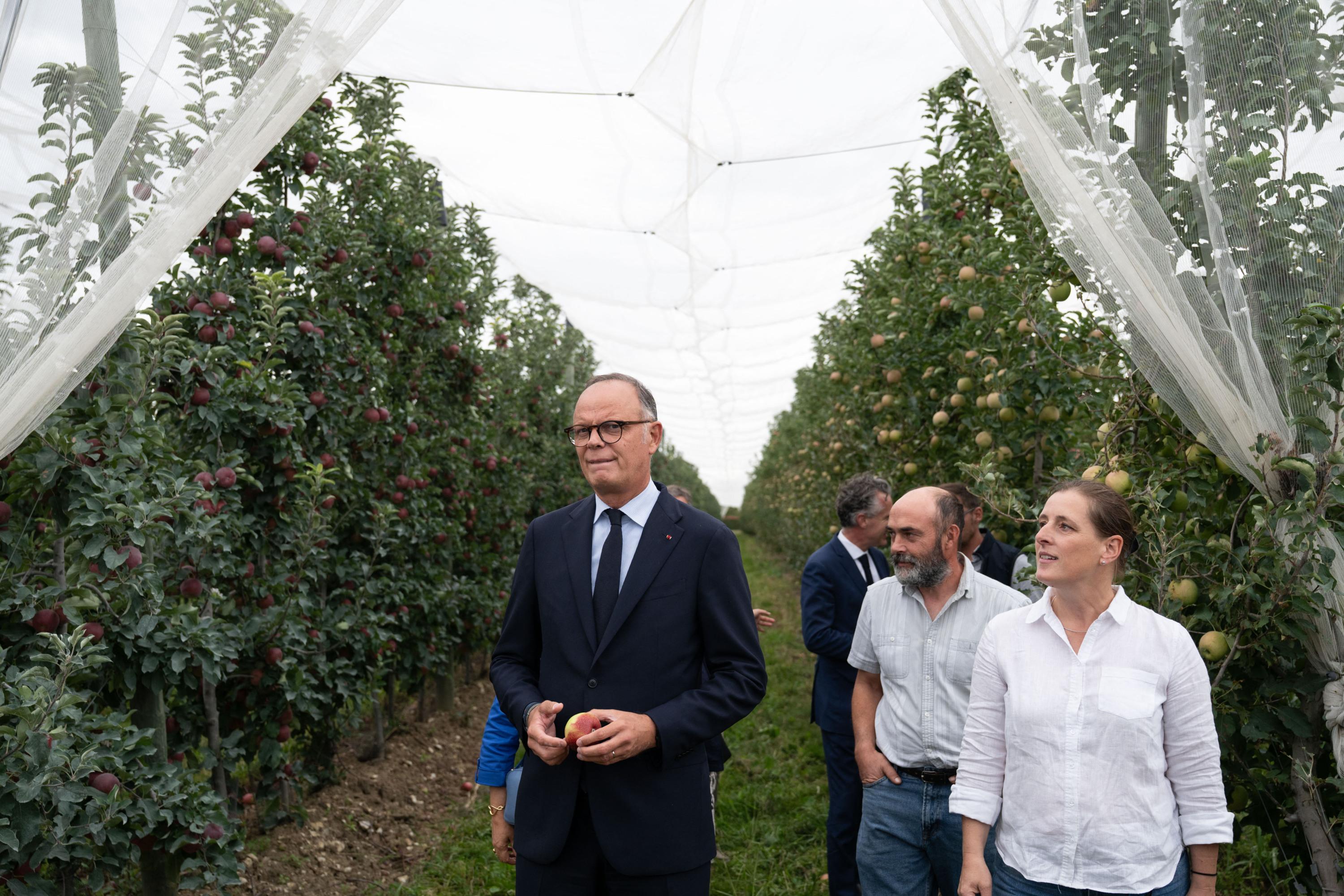 «Politique de sécurité climatique» : en Anjou, Édouard Philippe plaide pour une écologie «régalienne»