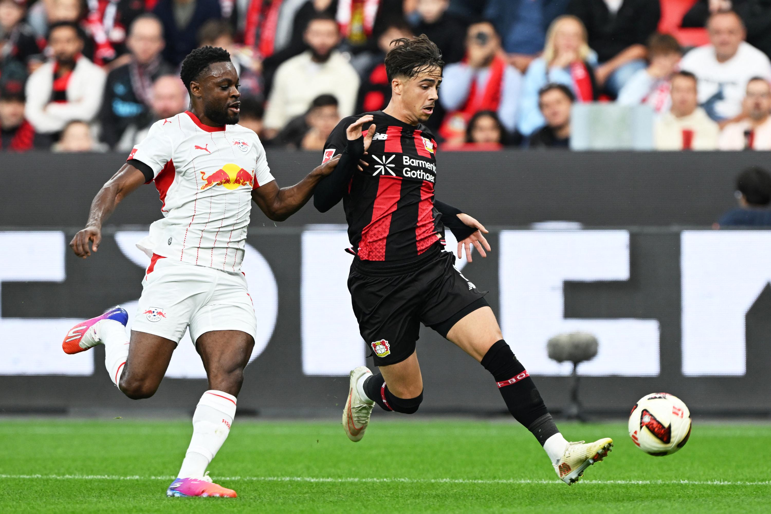 Bundesliga : Schick marque encore, Leverkusen bat Leipzig