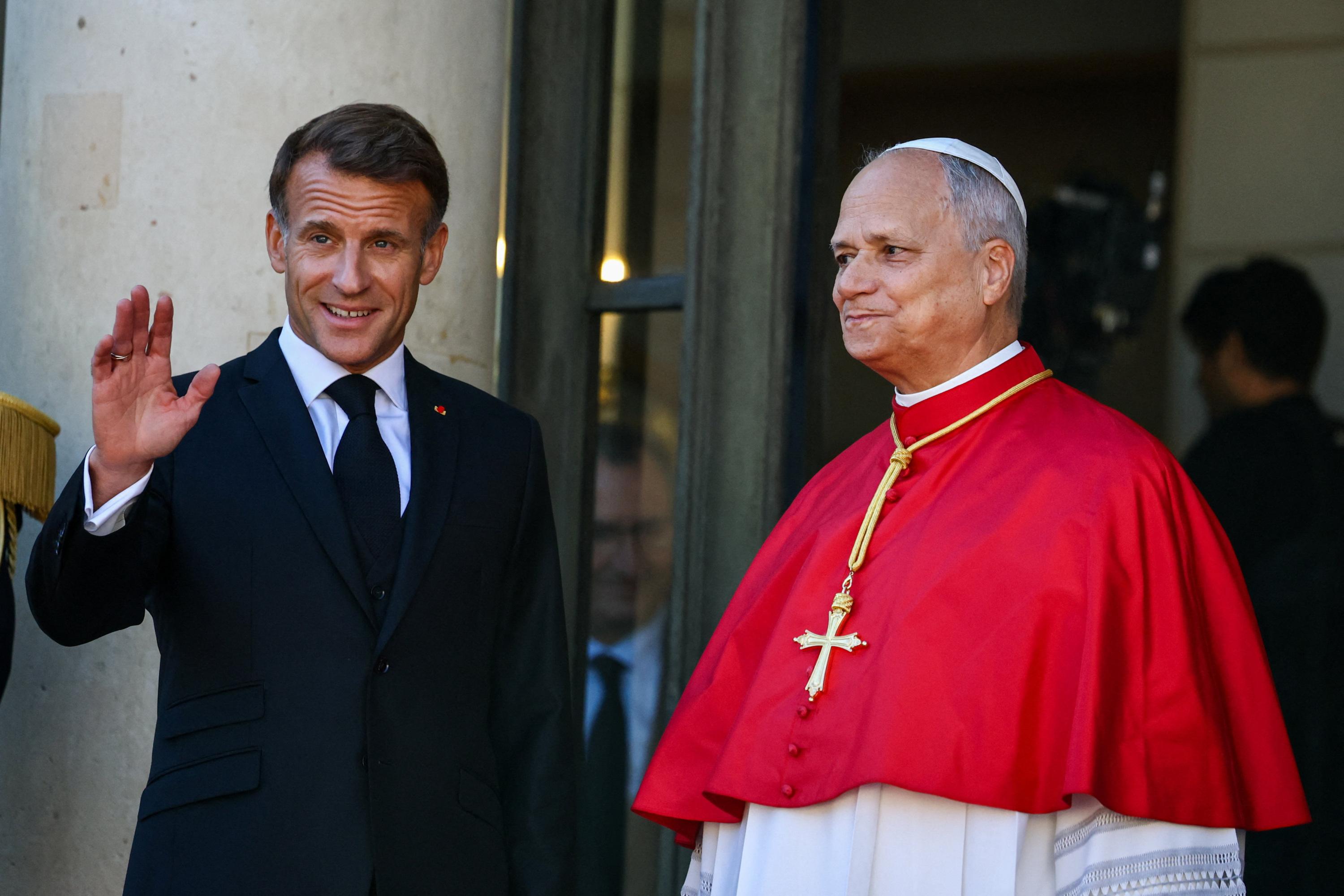 Euthanasie, laïcité, enseignement catholique : à l’Élysée, Léon XIV appelle les chrétiens à s’impliquer dans la société française