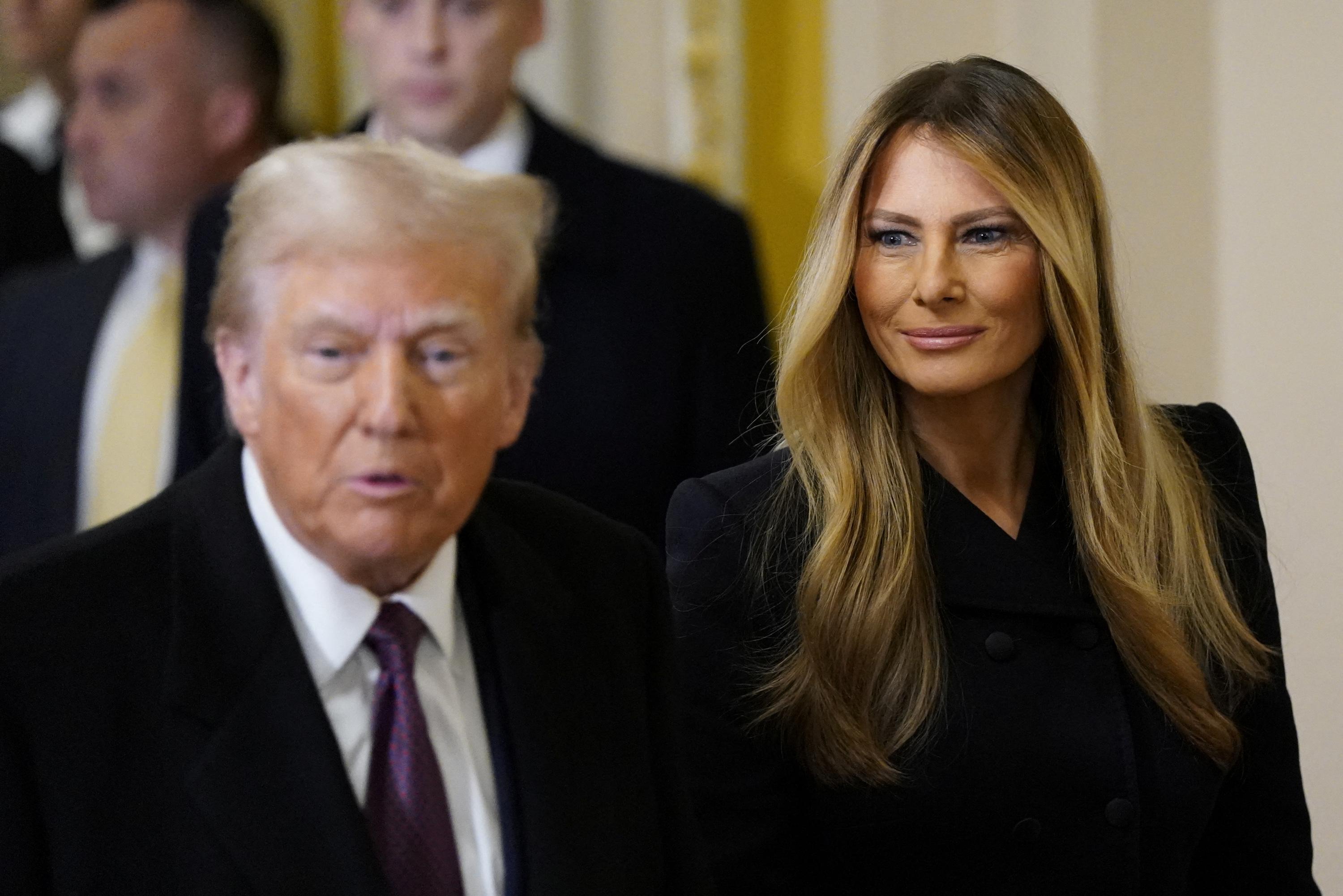 Melania Trump dit qu'elle va vivre à la Maison Blanche