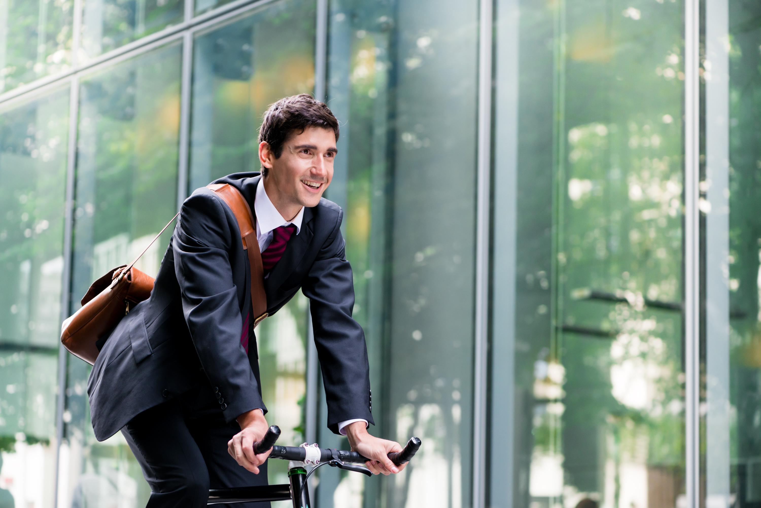 Quelque 8% des Français se rendent à vélo au travail au moins une fois par semaine.