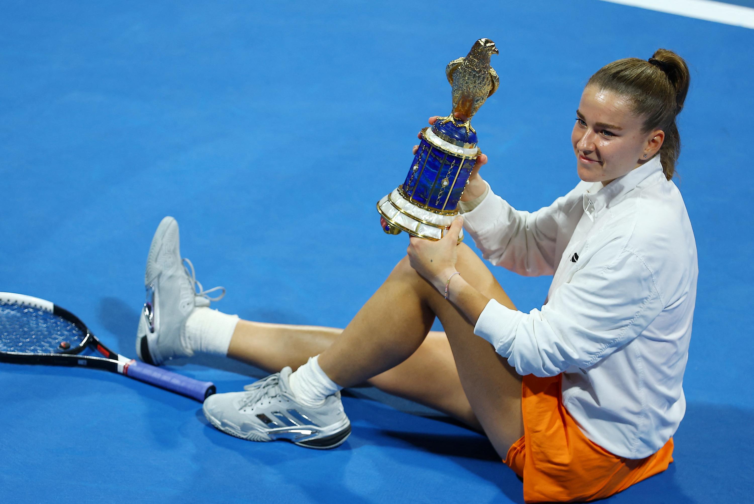 Tennis : Karolina Muchova triomphe au WTA 1000 de Doha