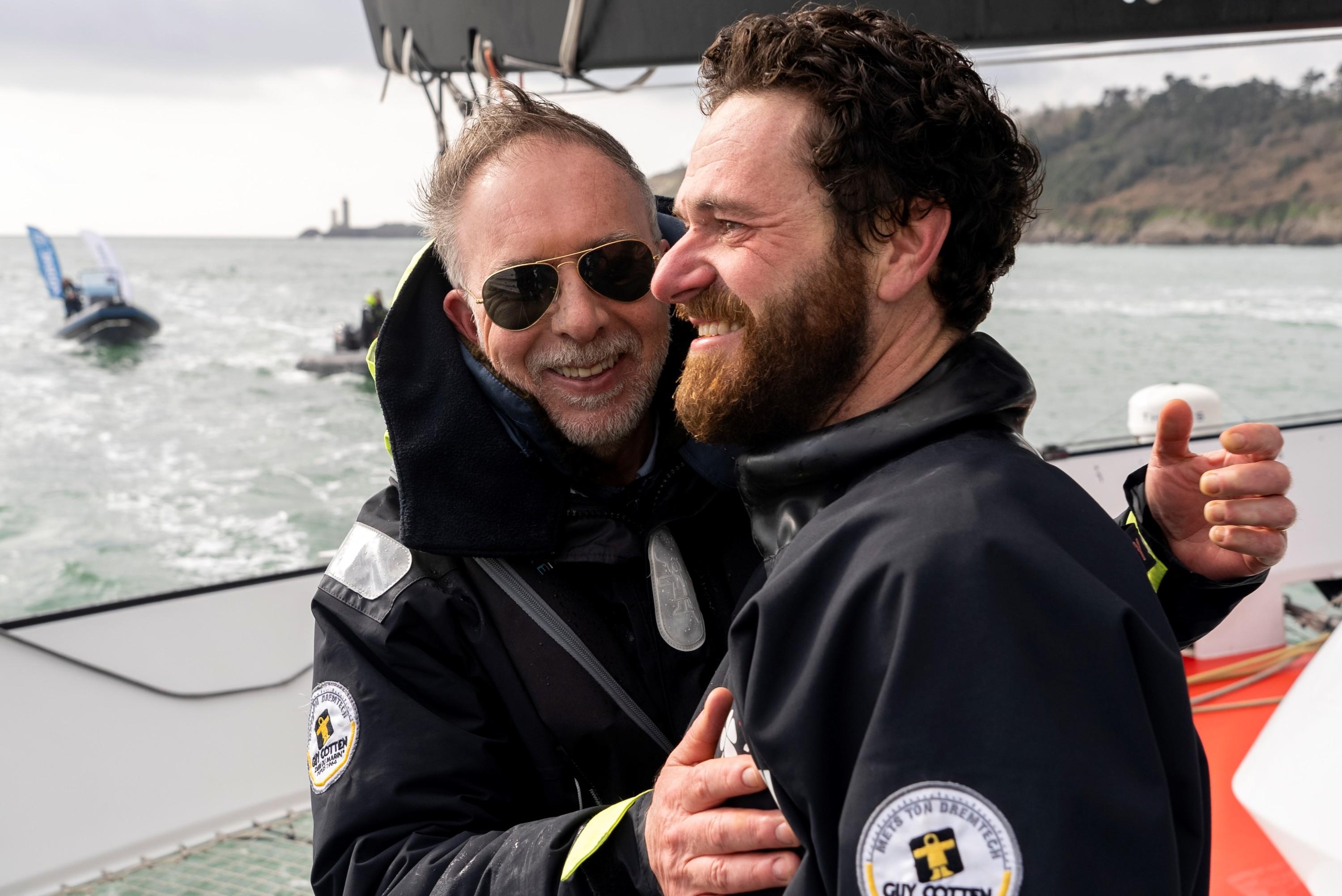 Transat Café L’Or: Samuel Tual et Anthony Marchand, un chef d’entreprise et un skipper sur le même bateau