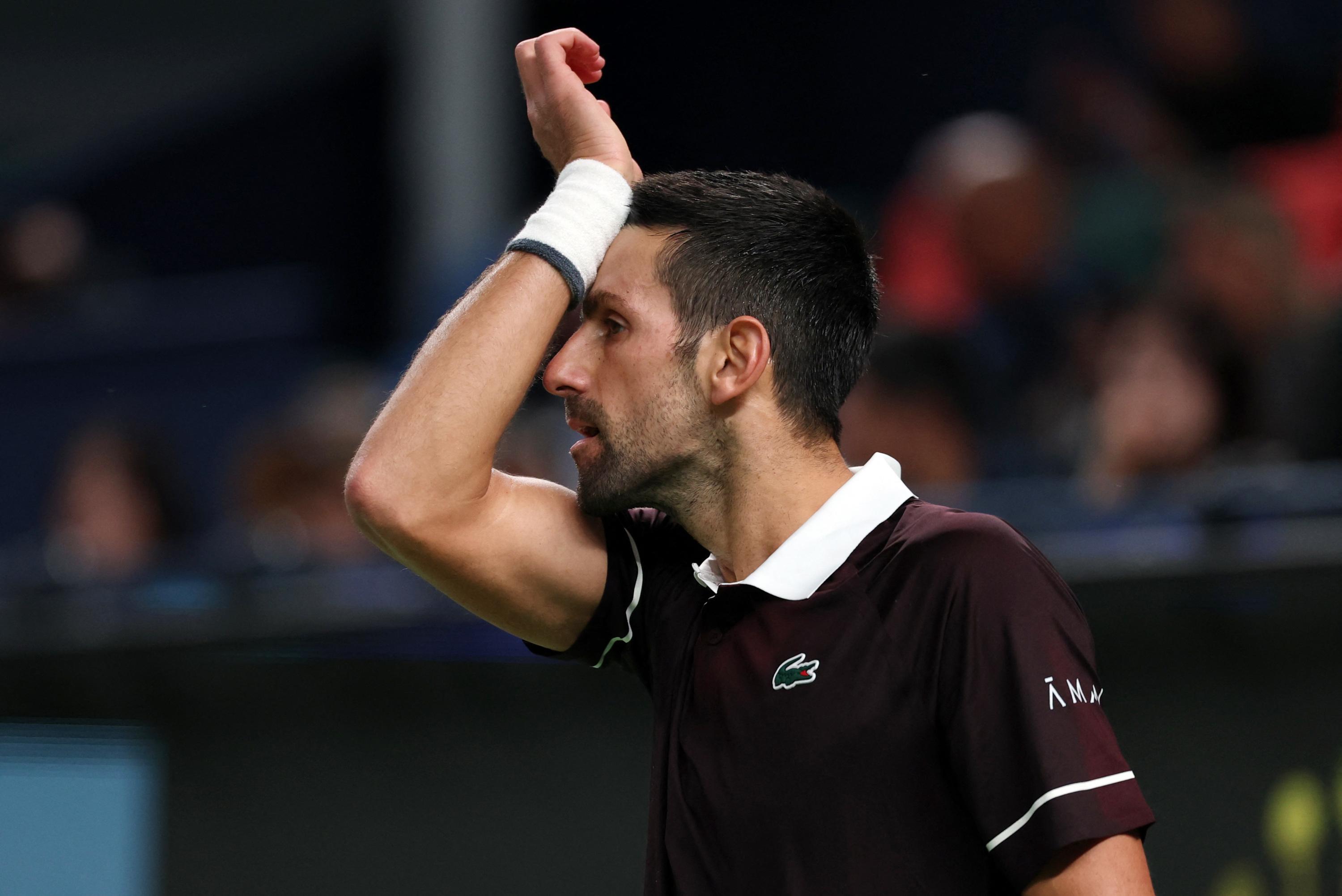 Tennis : fin de parcours pour Novak Djokovic à Bâle, sorti au deuxième tour par Struff