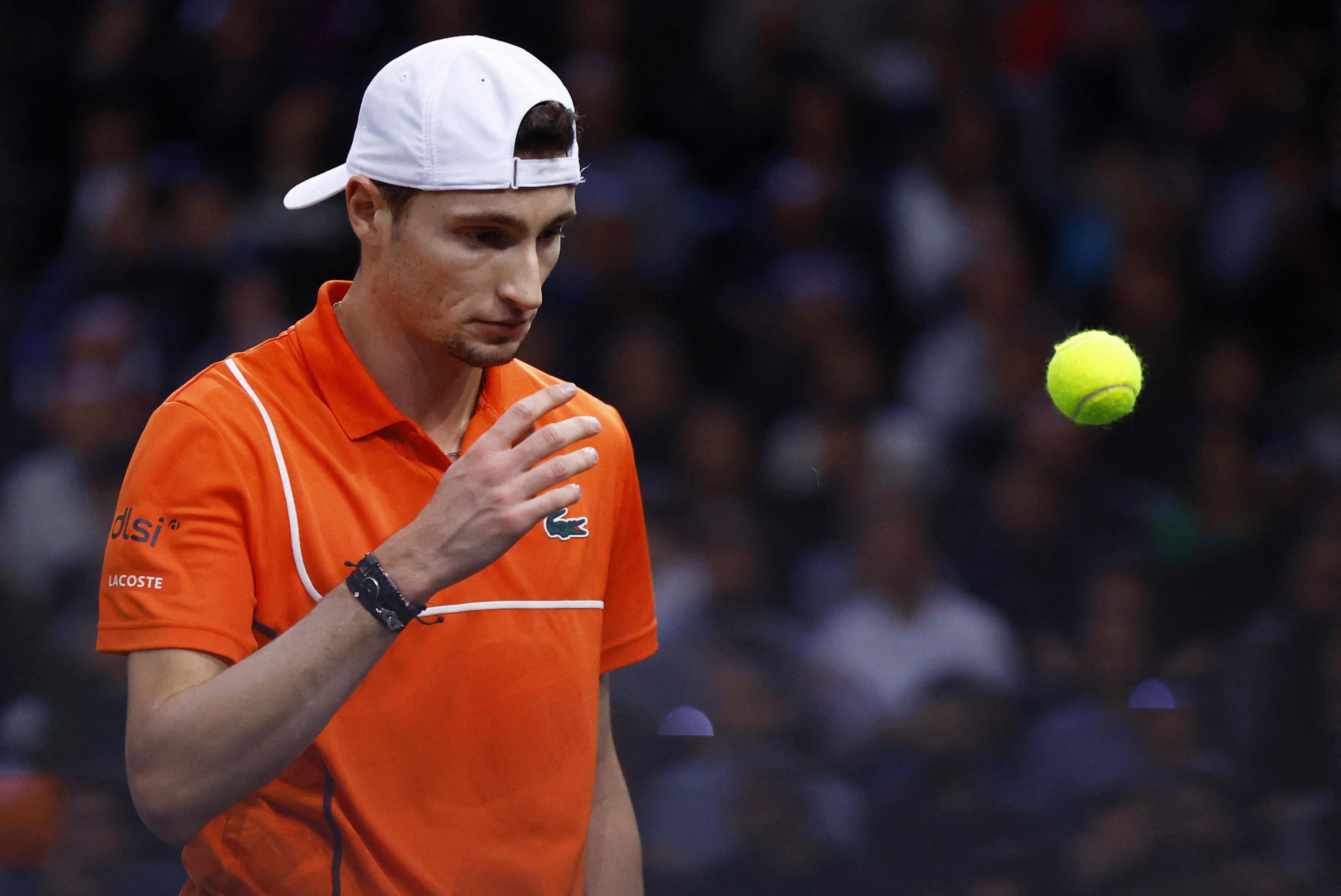 Tennis : finaliste au Rolex Paris Masters, Humbert forfait à Metz