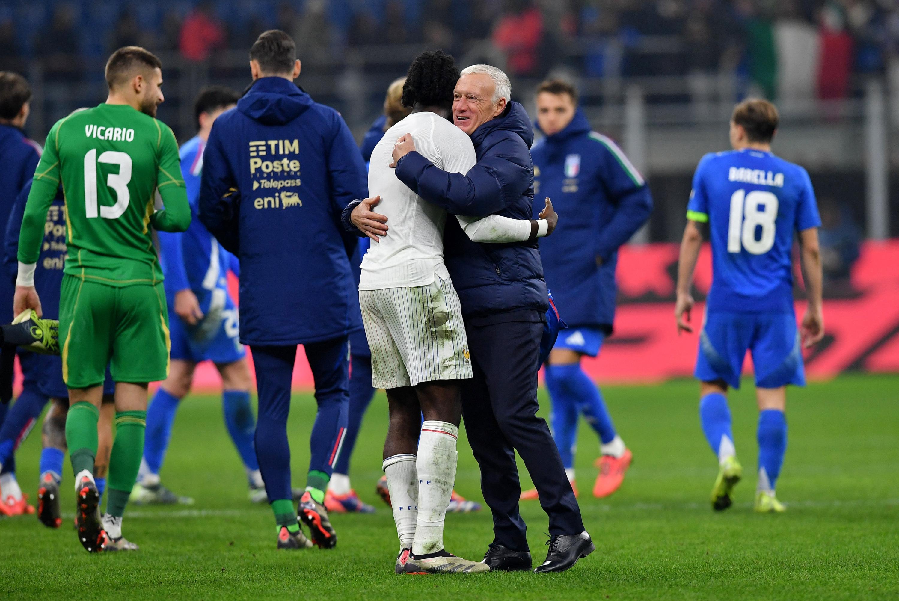 «Belle soirée», message à Mbappé, «fierté»... Les mots de Deschamps après Italie-France