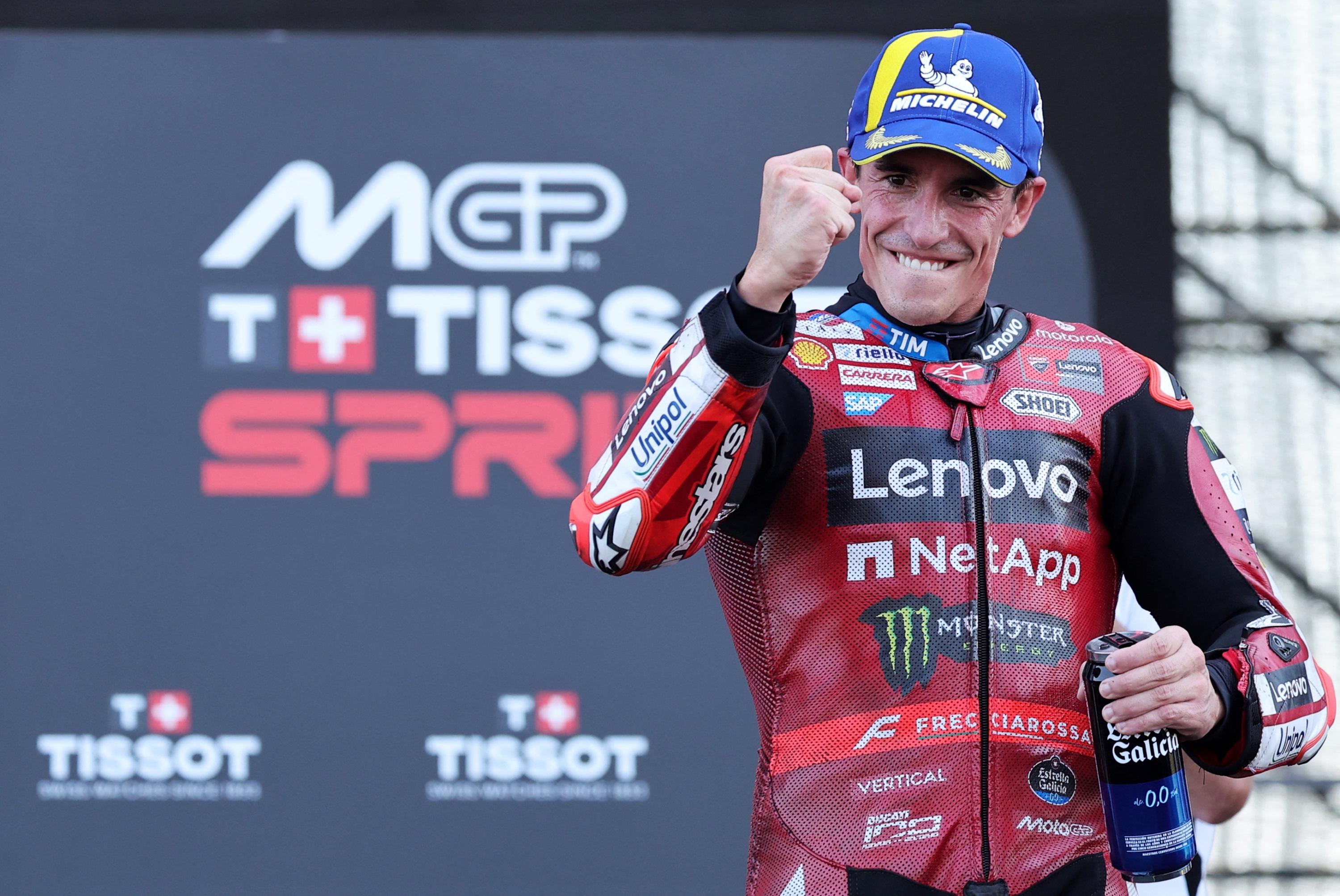 MotoGP : Marc Marquez remporte la course sprint en Indonésie et reprend la tête du championnat