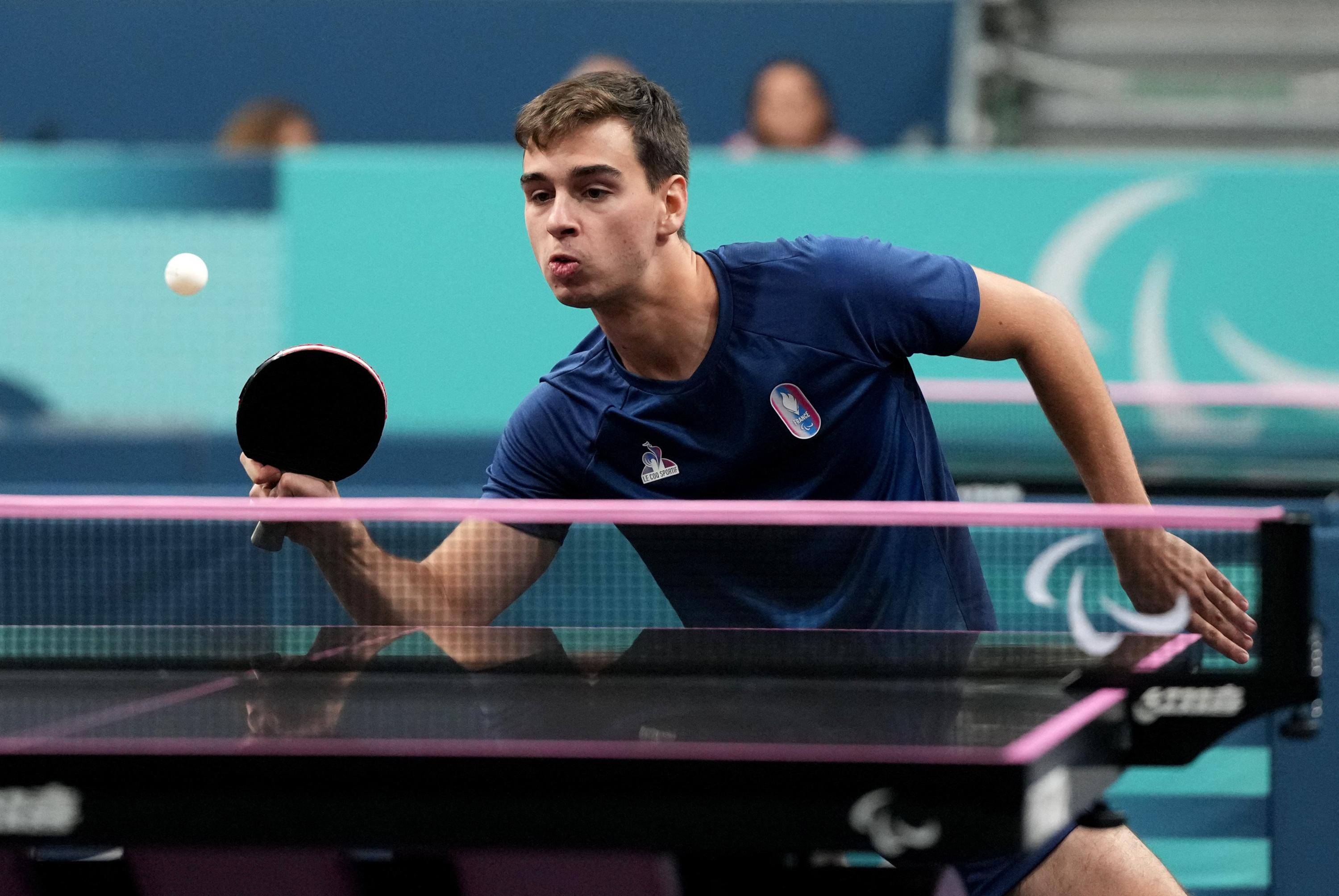 Jeux paralympiques : Lucas Didier sourit, le tennis de table français grimace