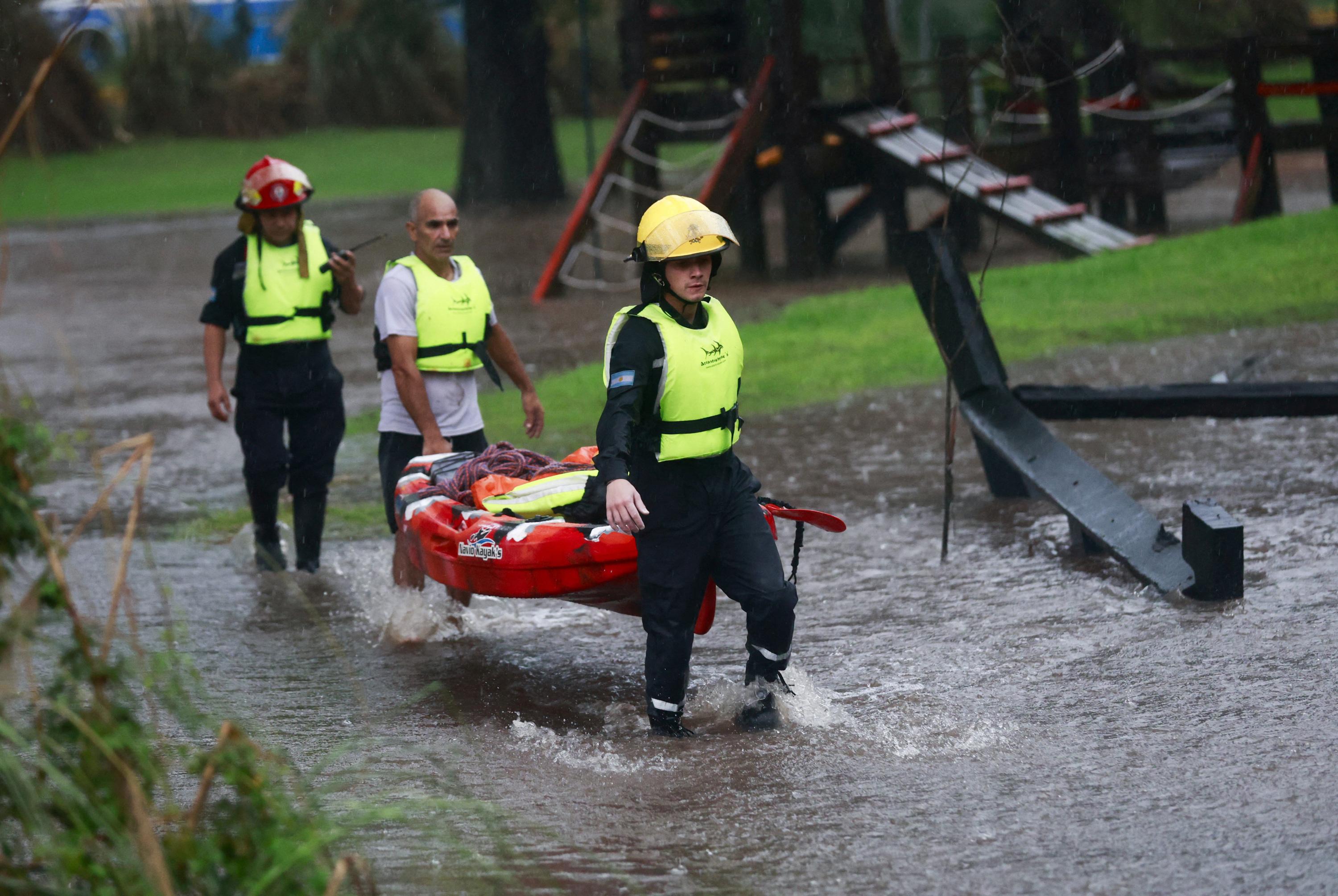 Argentine : au moins 2500 personnes évacuées à cause d’inondations dans la région de Buenos Aires