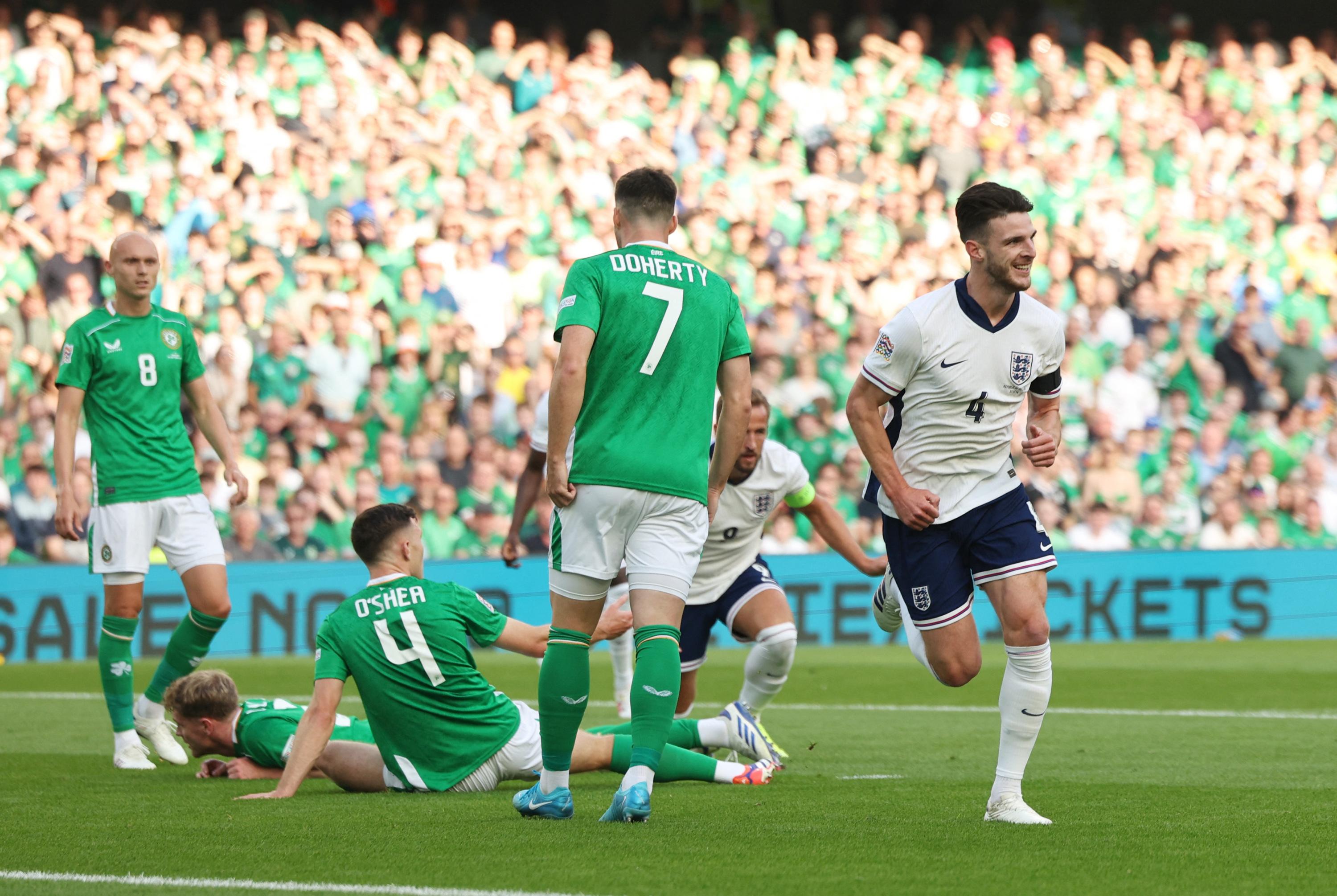 Ligue des Nations: l’Angleterre réussit sa rentrée en battant l’Irlande