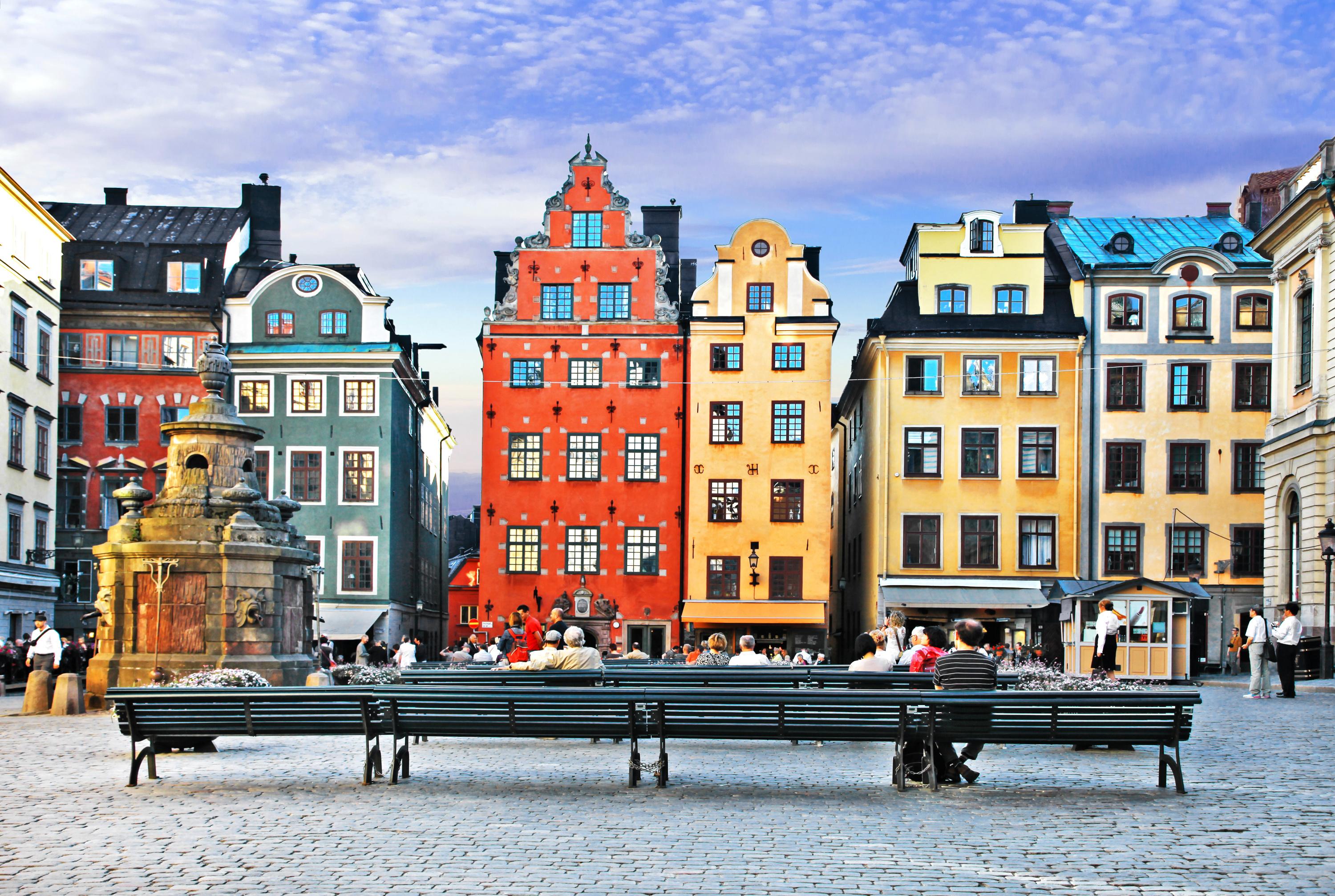 La vieille ville de Stockholm.