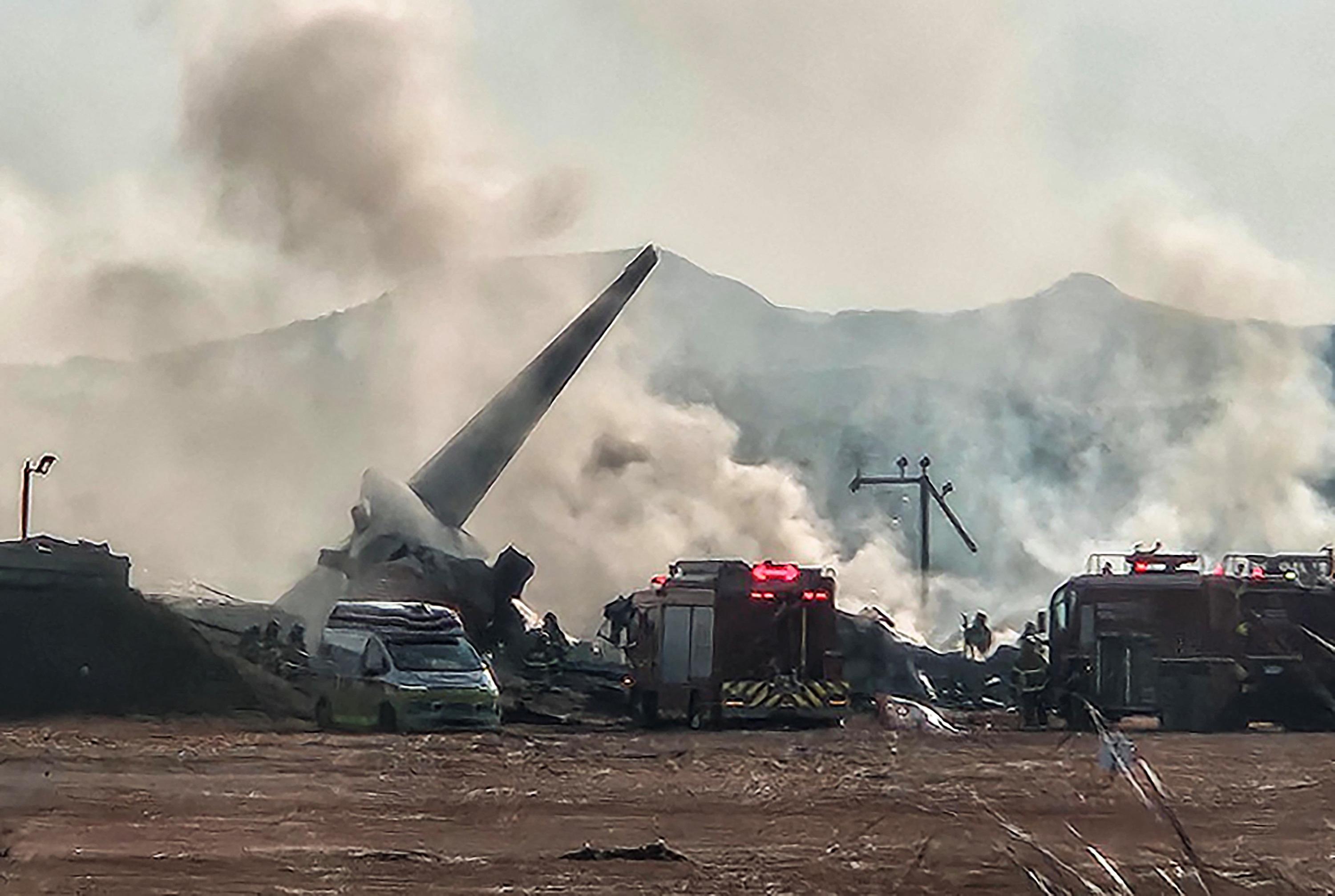 Corée du Sud : le crash d’un avion fait au moins 62 morts, tous les vols annulés