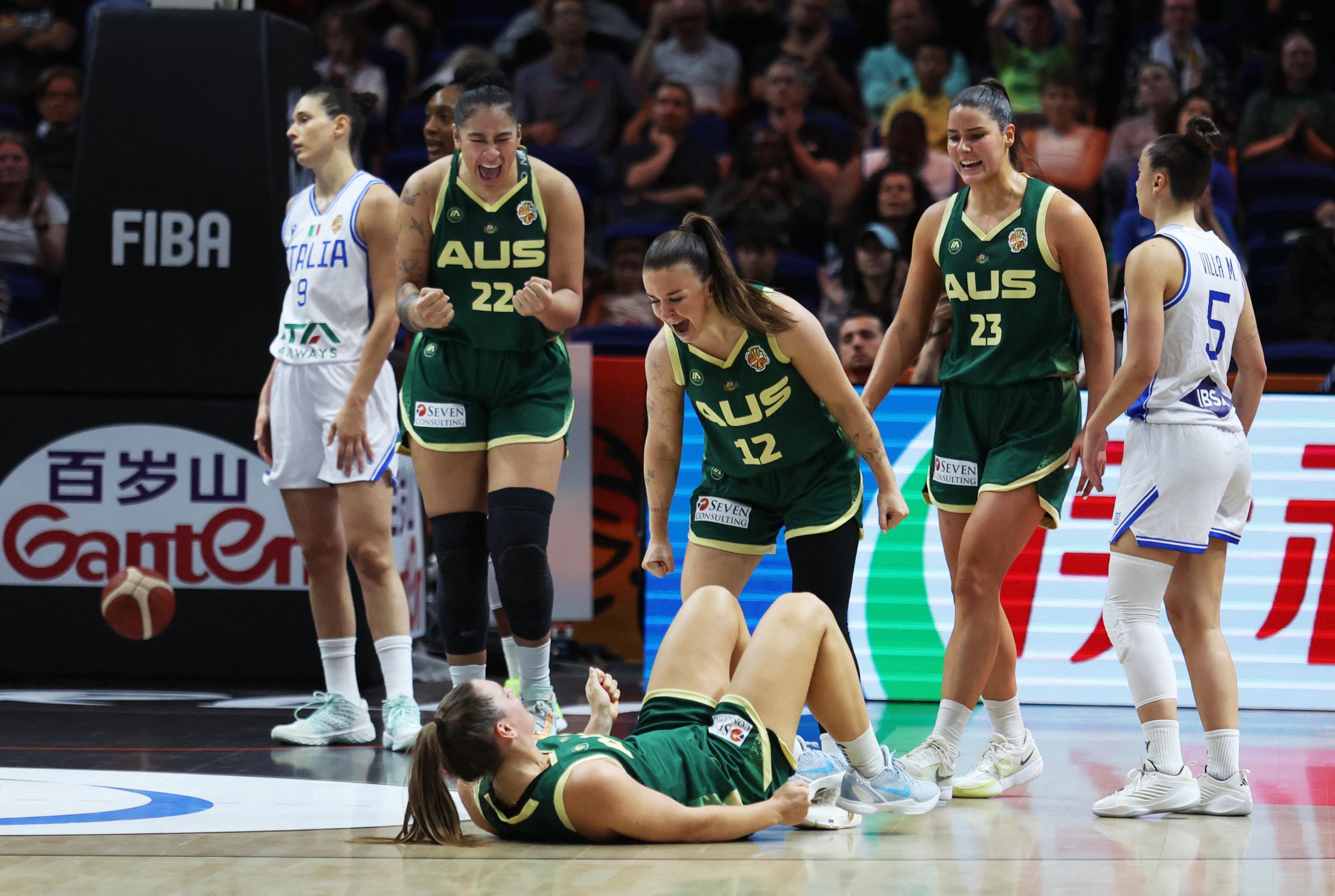 Basket (F): la Chine et l'Australie complètent le dernier carré des quarts
