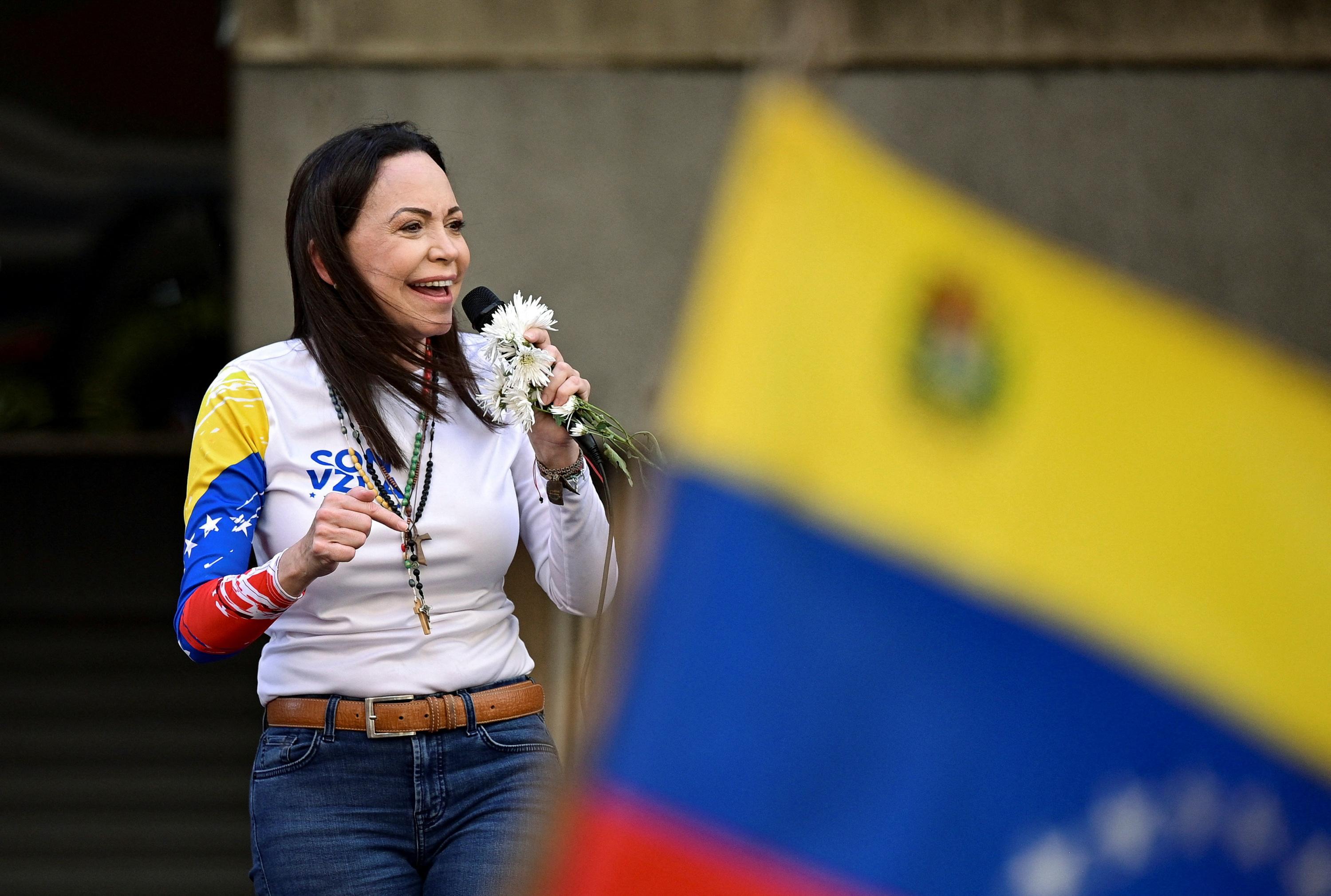 Venezuela : la cheffe de l'opposition appelle à boycotter les prochaines élections présidentielles