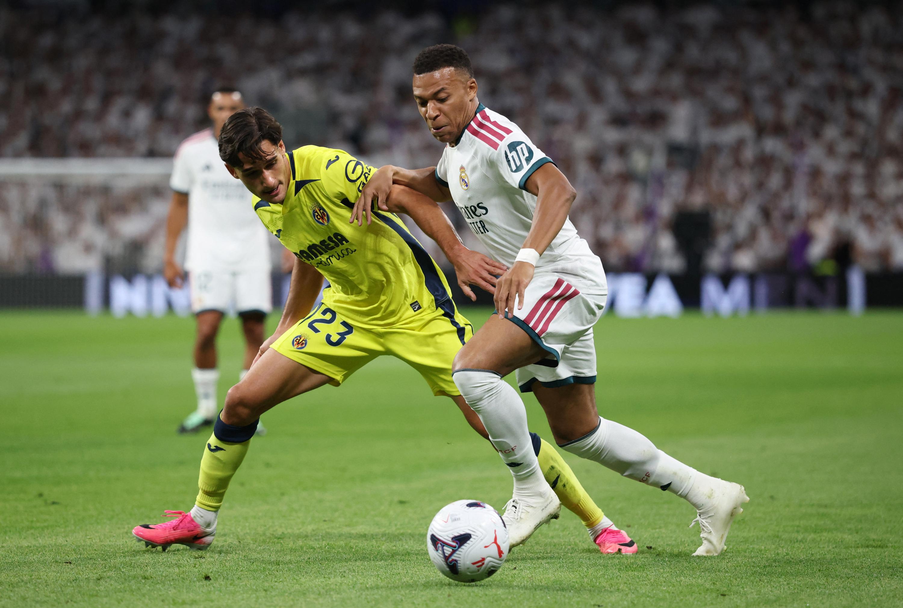 EN DIRECT - Real Madrid-Villarreal : deux actions chaudes mais pas de but pour Mbappé dans un match ennuyeux
