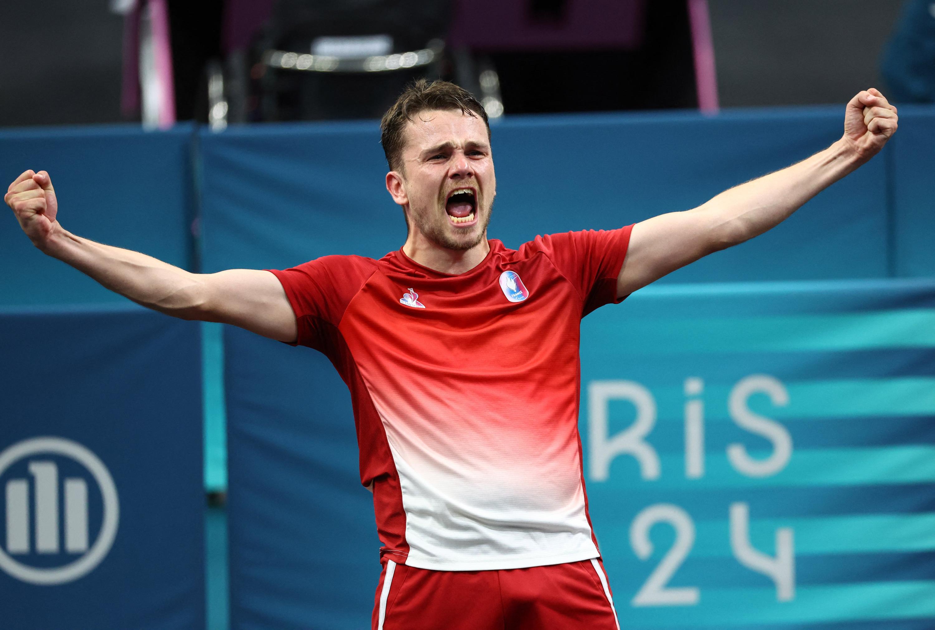 Jeux paralympiques: Mateo Bohéas s'assure une médaille en tennis de table