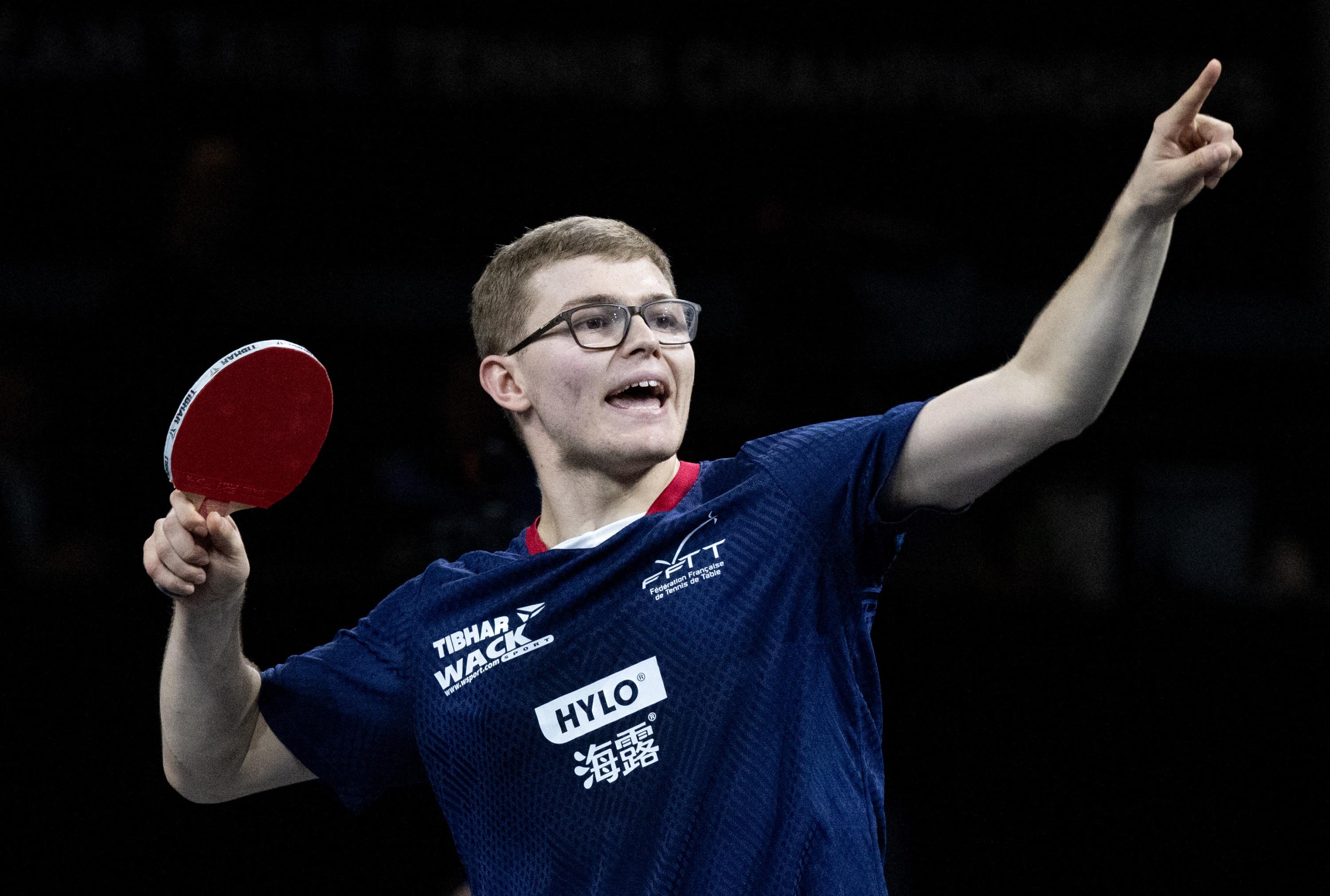 Tennis de table : après le sacre en double, Alexis Lebrun champion d'Europe en simple