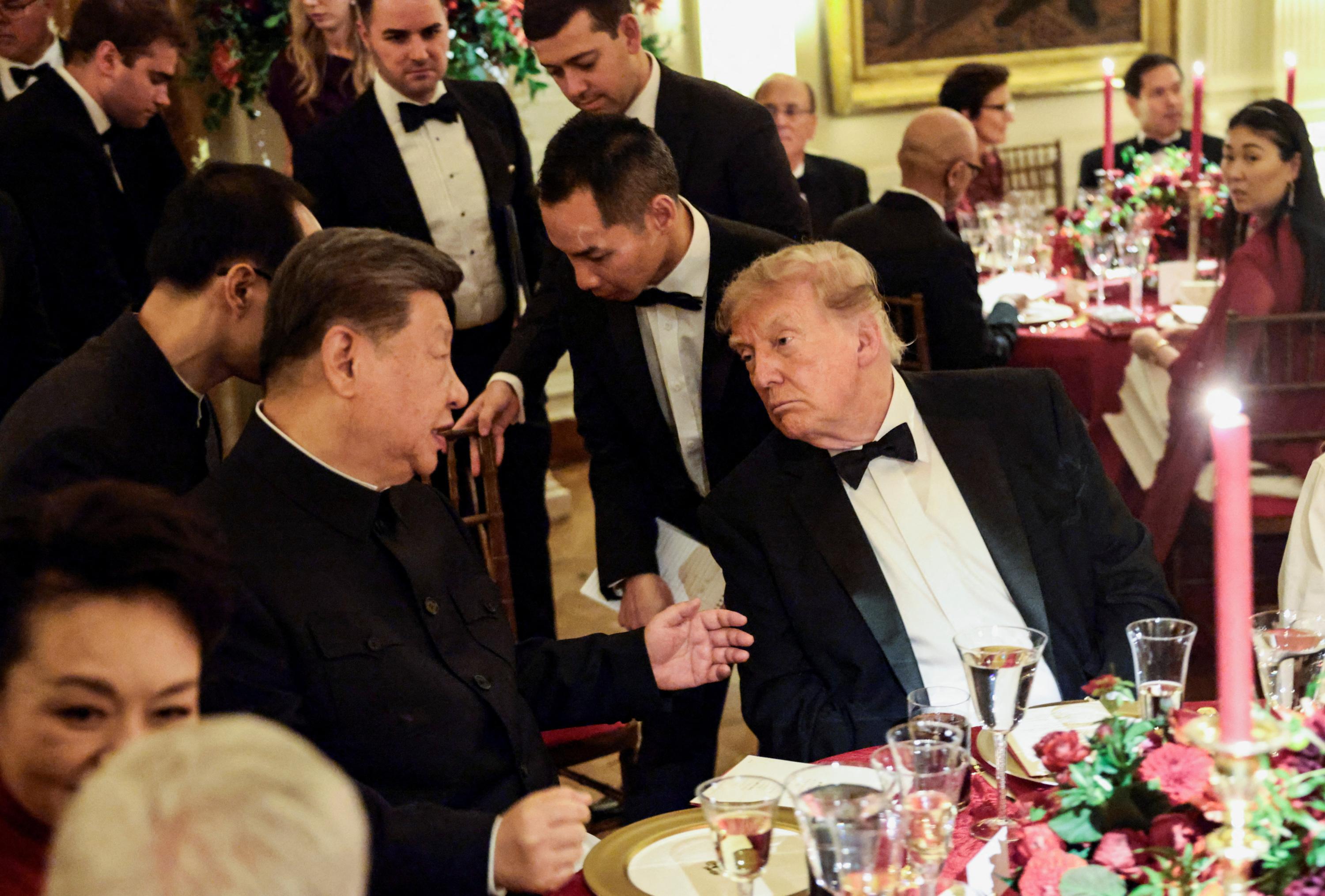 Donald Trump a bien montré à Xi Jinping le chantier de la future salle de bal de la Maison-Blanche