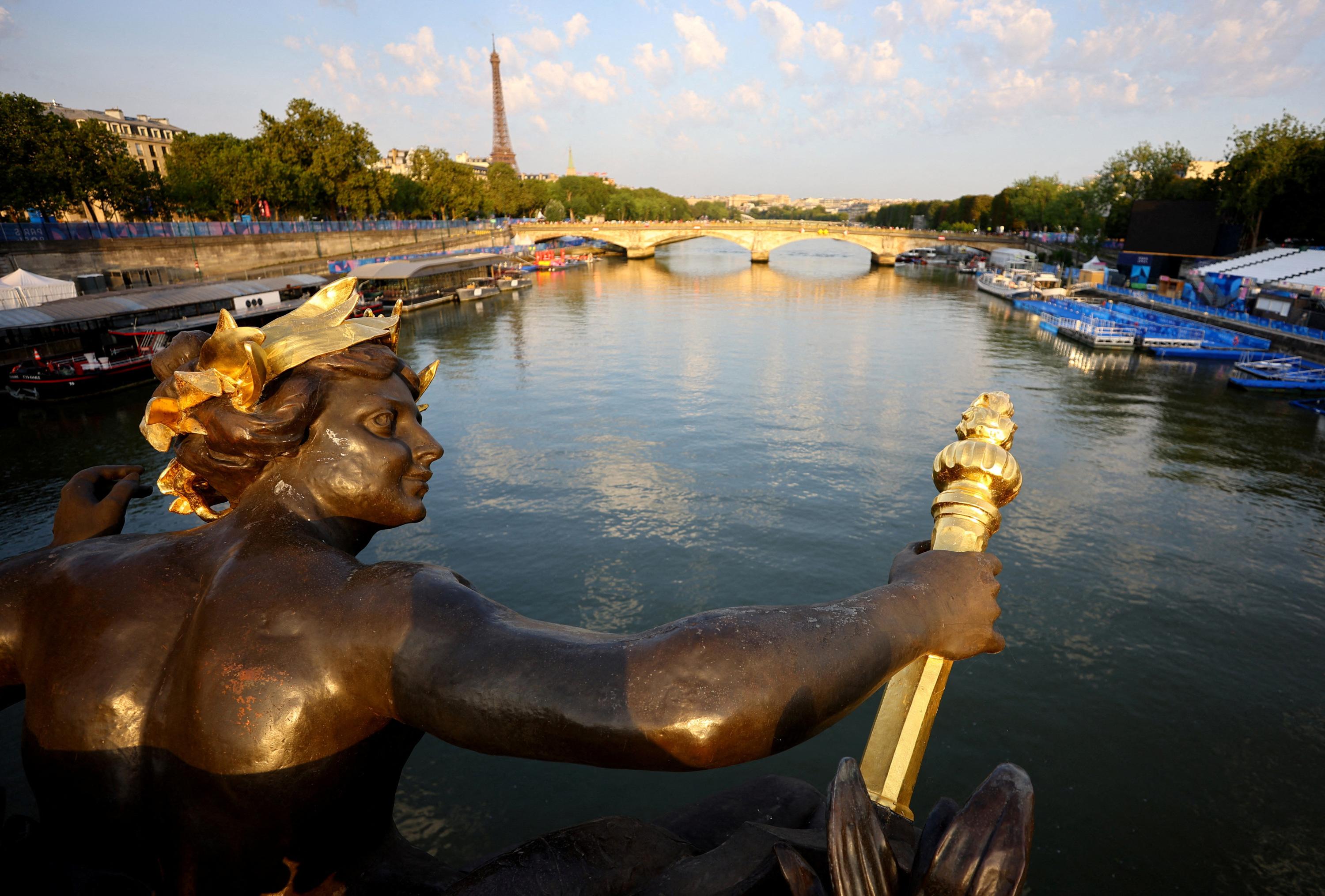 JO 2024 : les triathlètes peuvent entrer en Seine