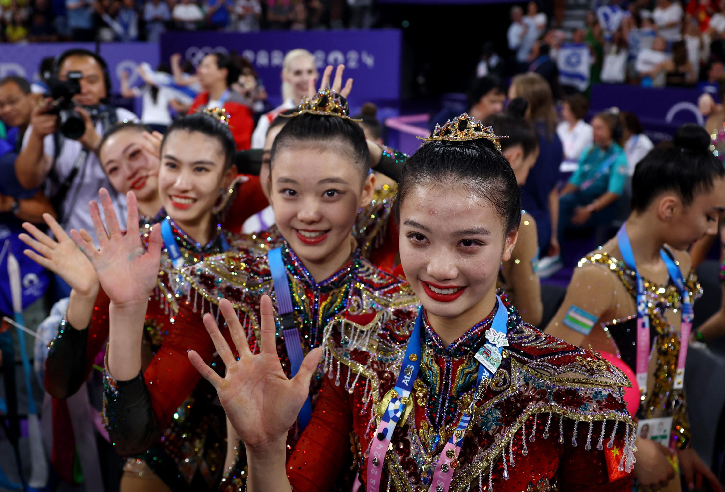 JO - Gymnastique rythmique : la France fait chou blanc, la Chine en or