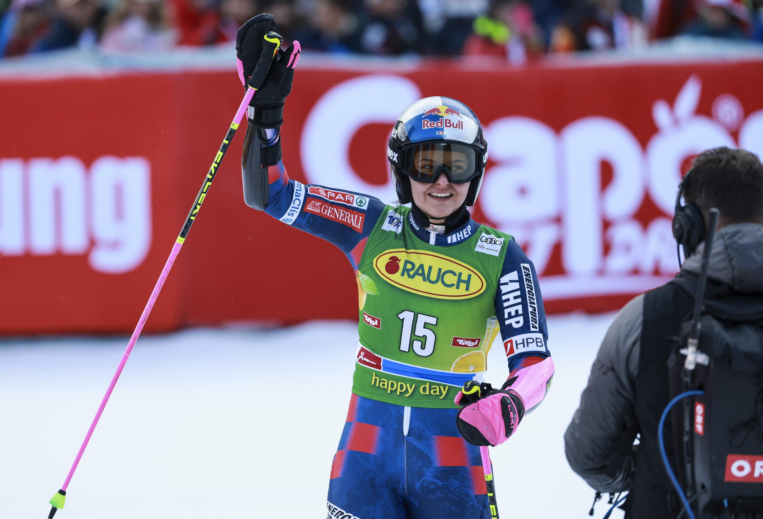 Ski: Zrinka Ljutic survole le slalom de Semmering