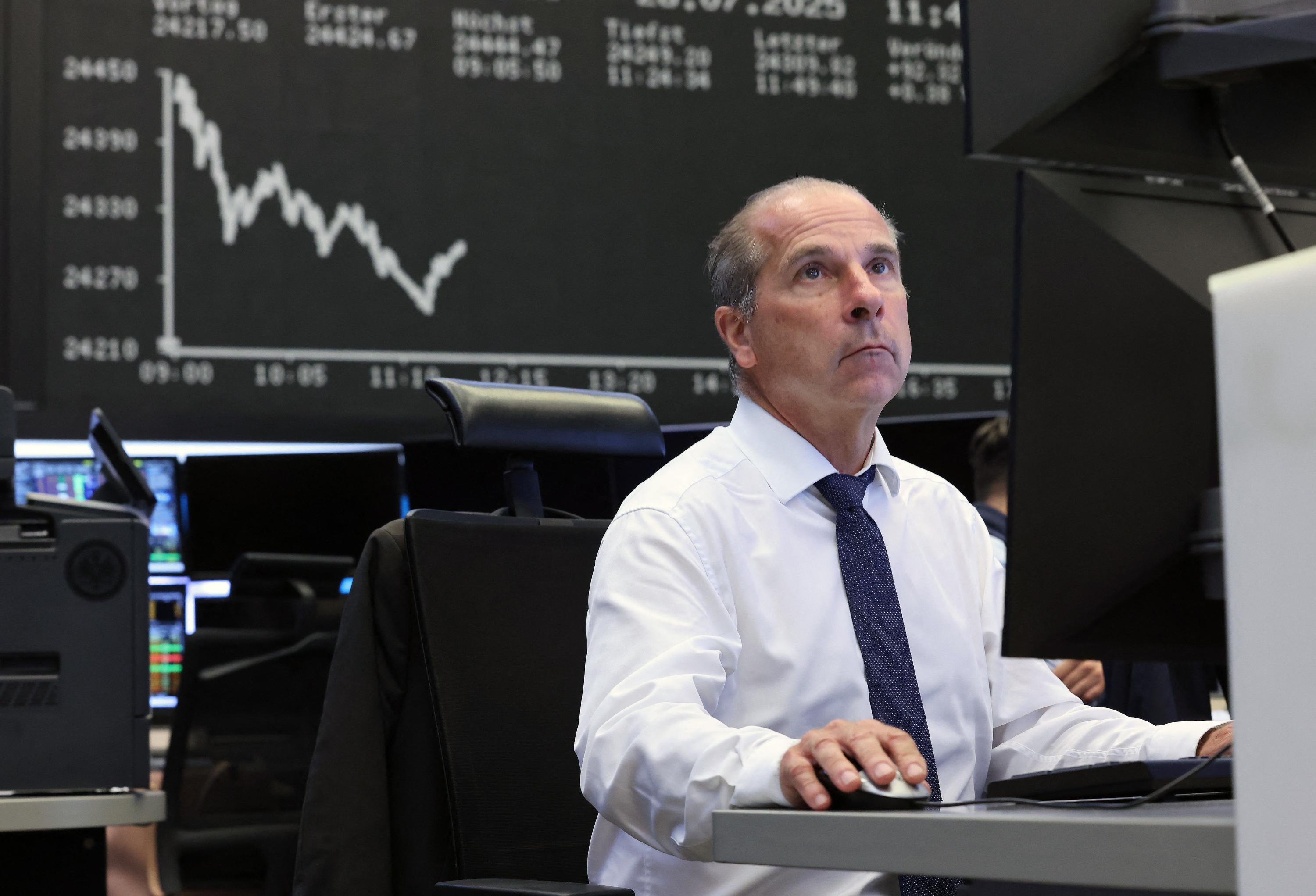 Droits de douane : la Bourse de Paris perd 1,60%, les marchés asiatiques en net recul