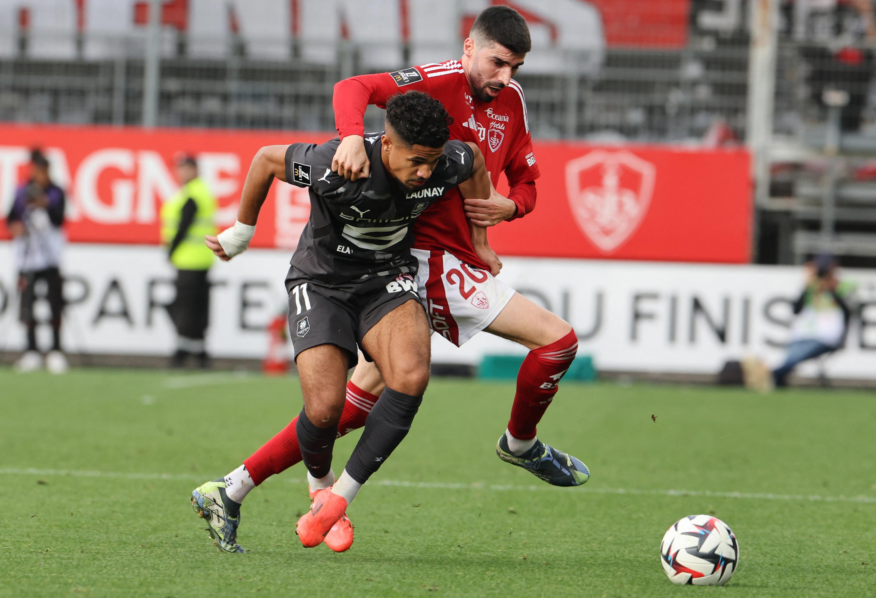 Brest-Rennes : Brestois et Rennais se séparent sur un match nul