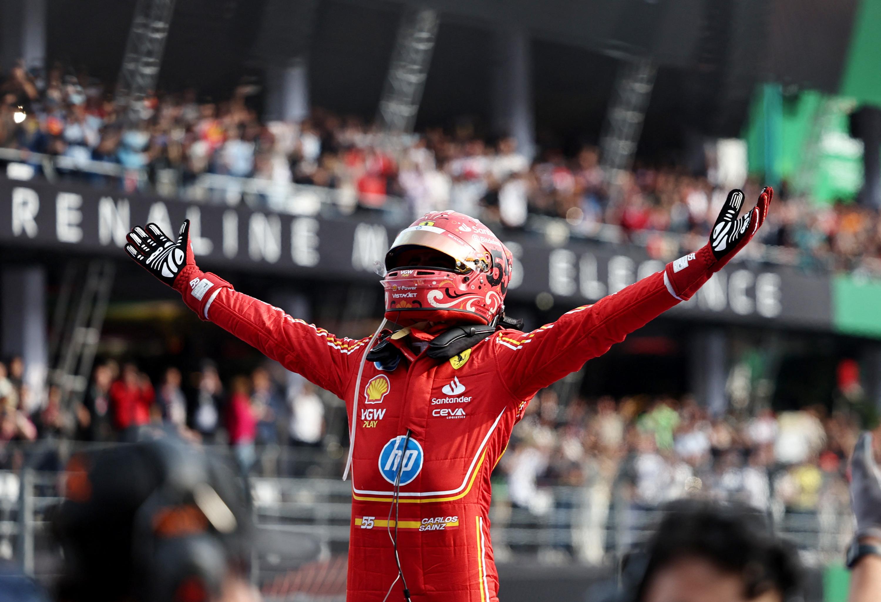 Formule 1 : revivez la victoire de Sainz au GP du Mexique et le bon coup de Norris face à Verstappen