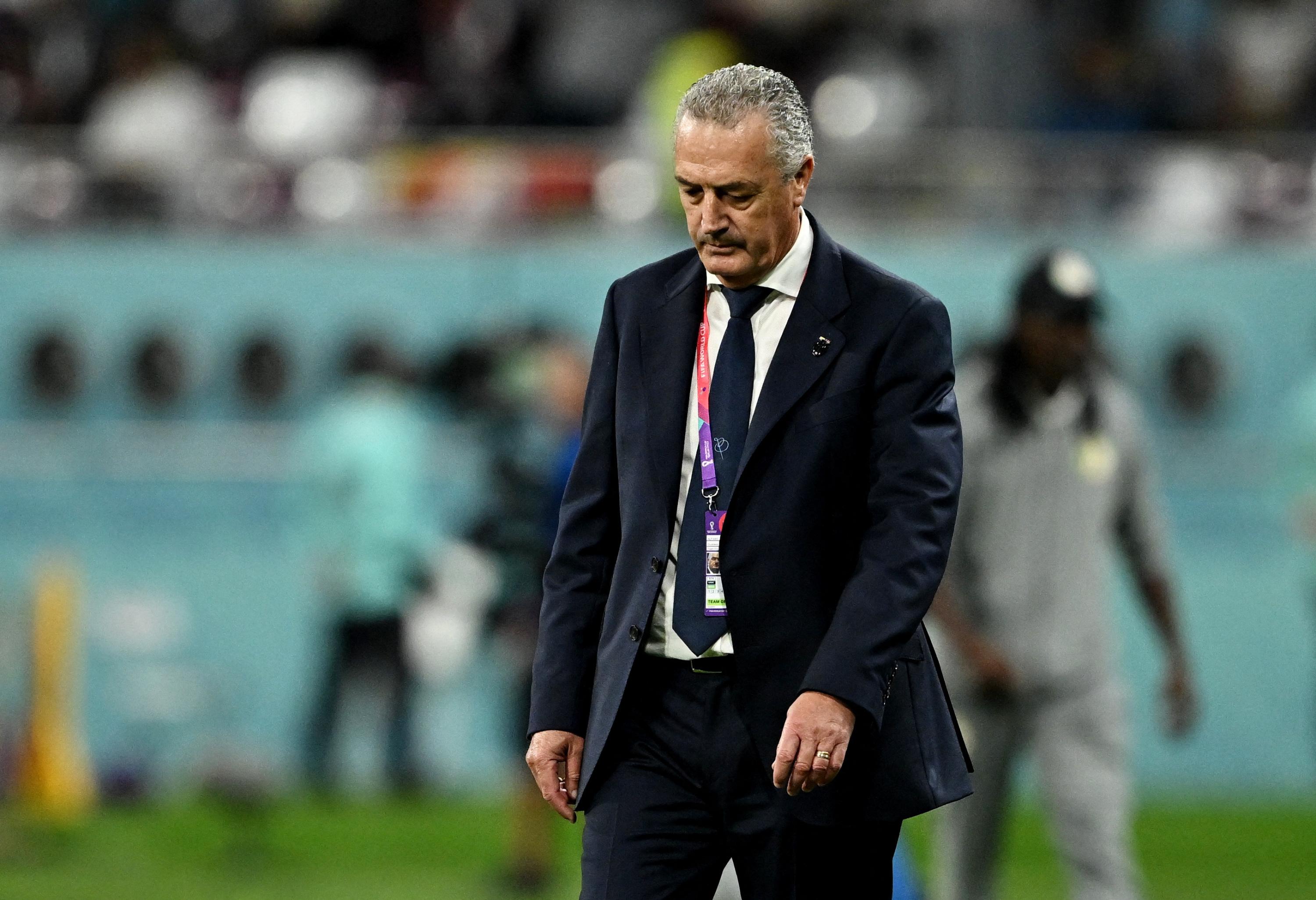 Coupe du monde: Gustavo Alfaro, le sélectionneur de «immensément triste» après l'élimination de son pays