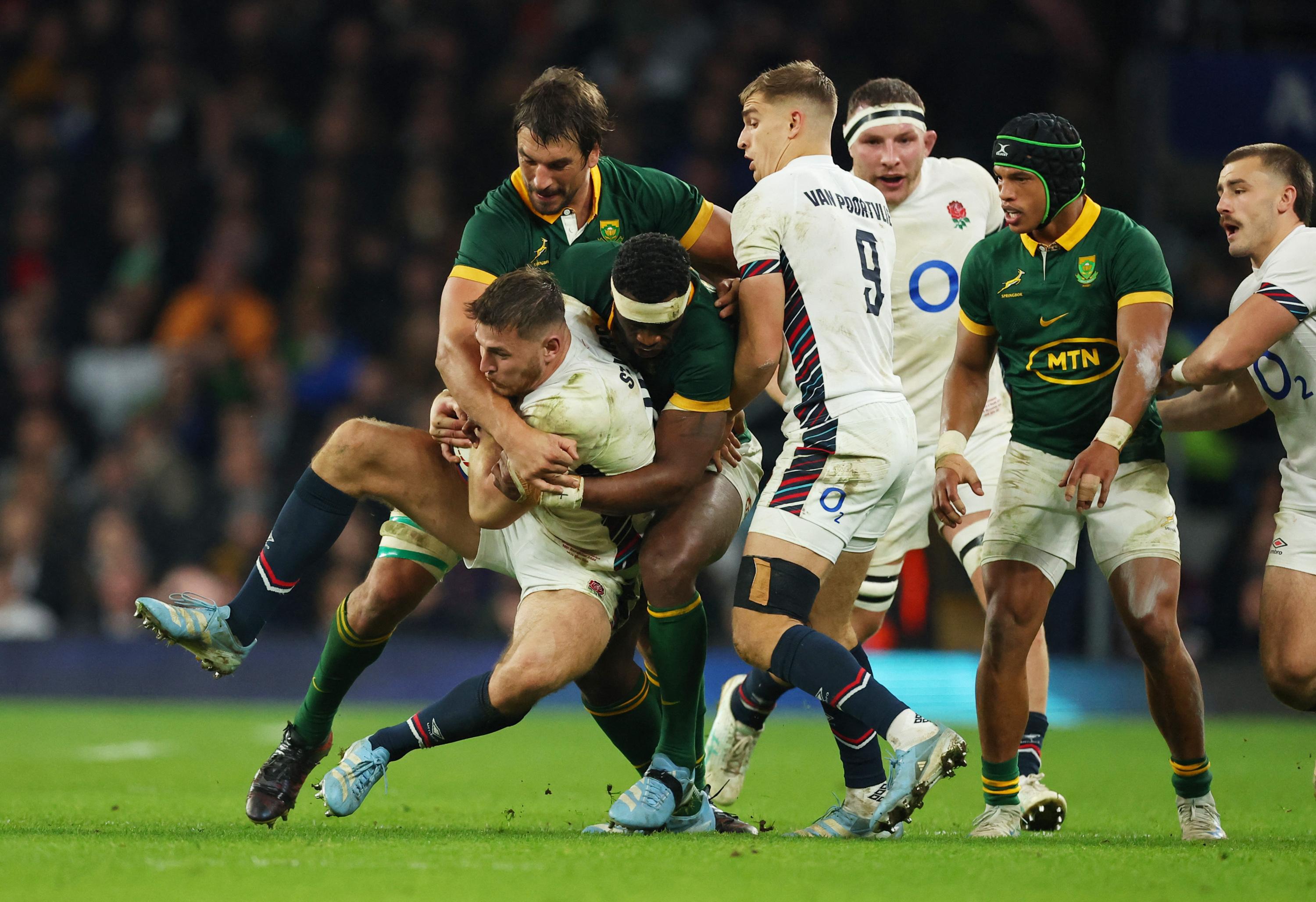 Rugby : le résumé vidéo de la victoire de l’Afrique du Sud en Angleterre