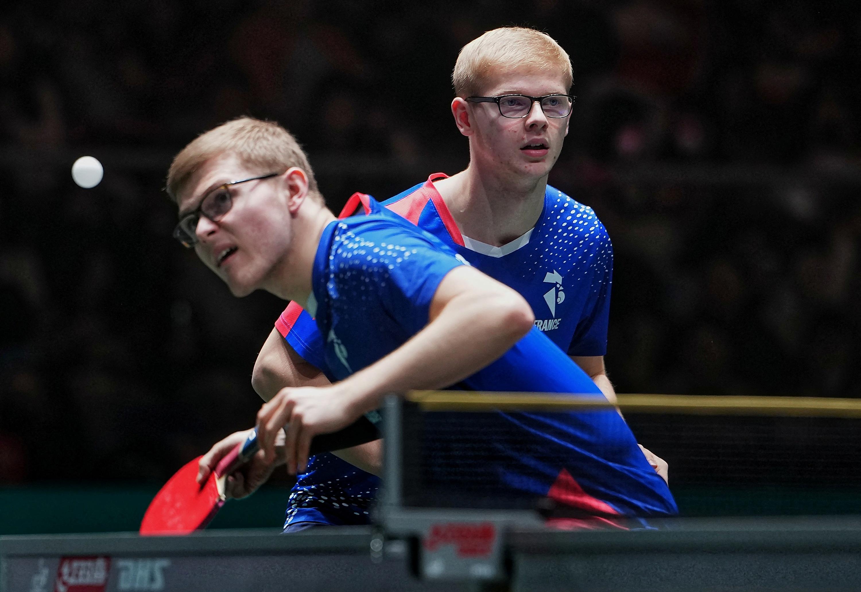 Tennis de table : les frères Lebrun dans l’histoire après leur premier titre en Grand Smash