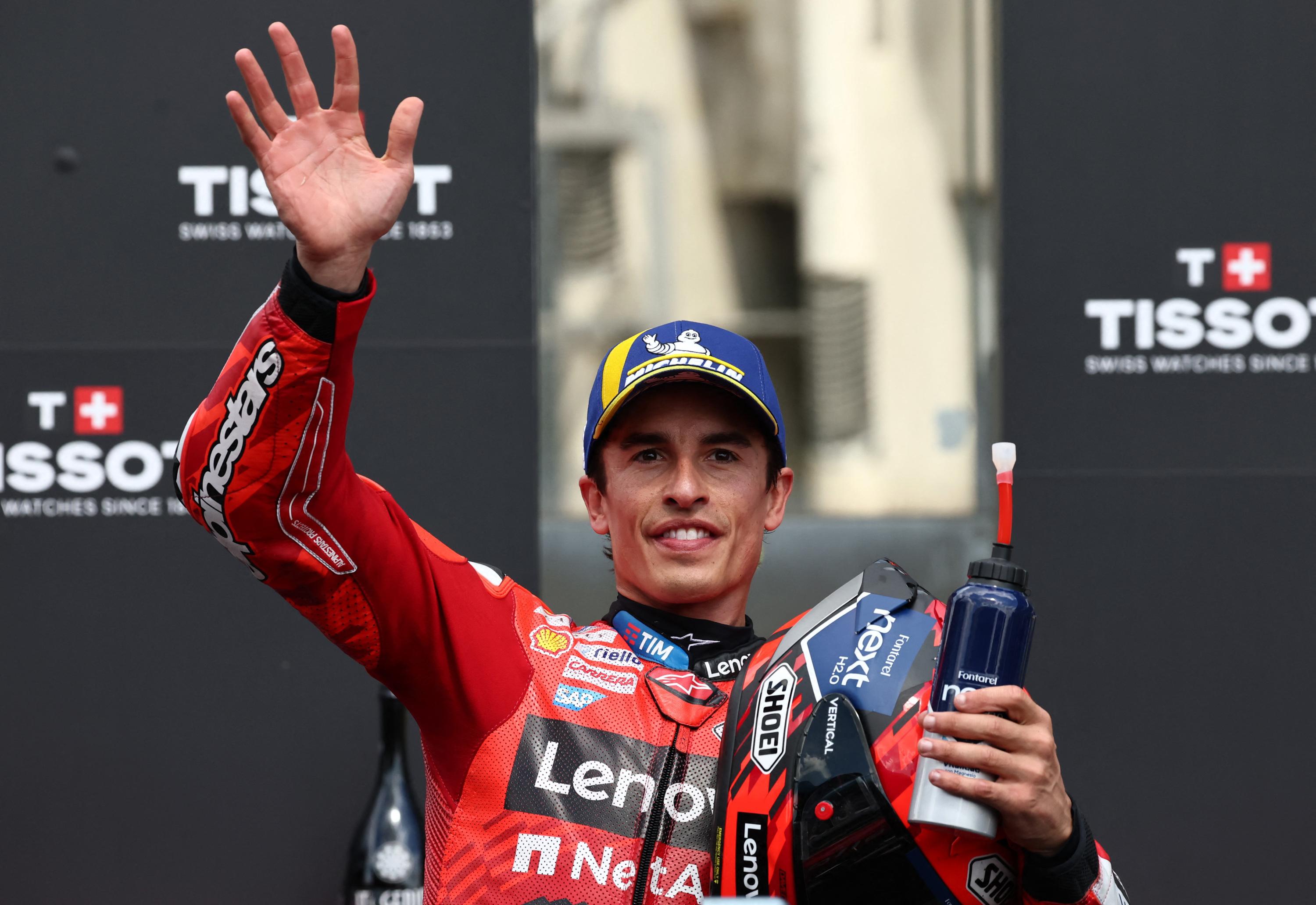 MotoGP : Marc Marquez remporte le sprint au Mans, Quartararo 4e malgré sa pole position