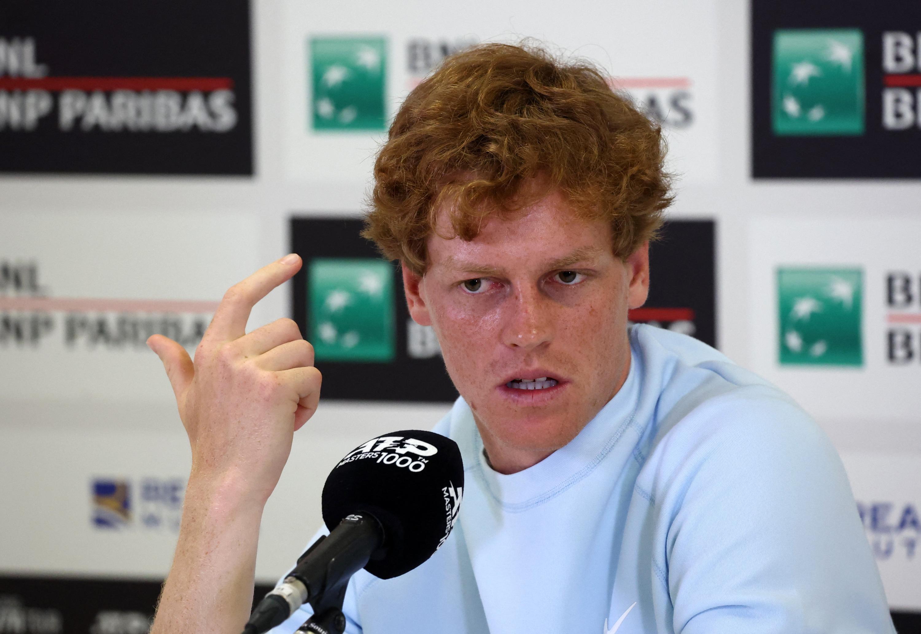 Tennis: «Mon objectif, c’est Roland-Garros», souffle Sinner de retour à Rome sur les courts
