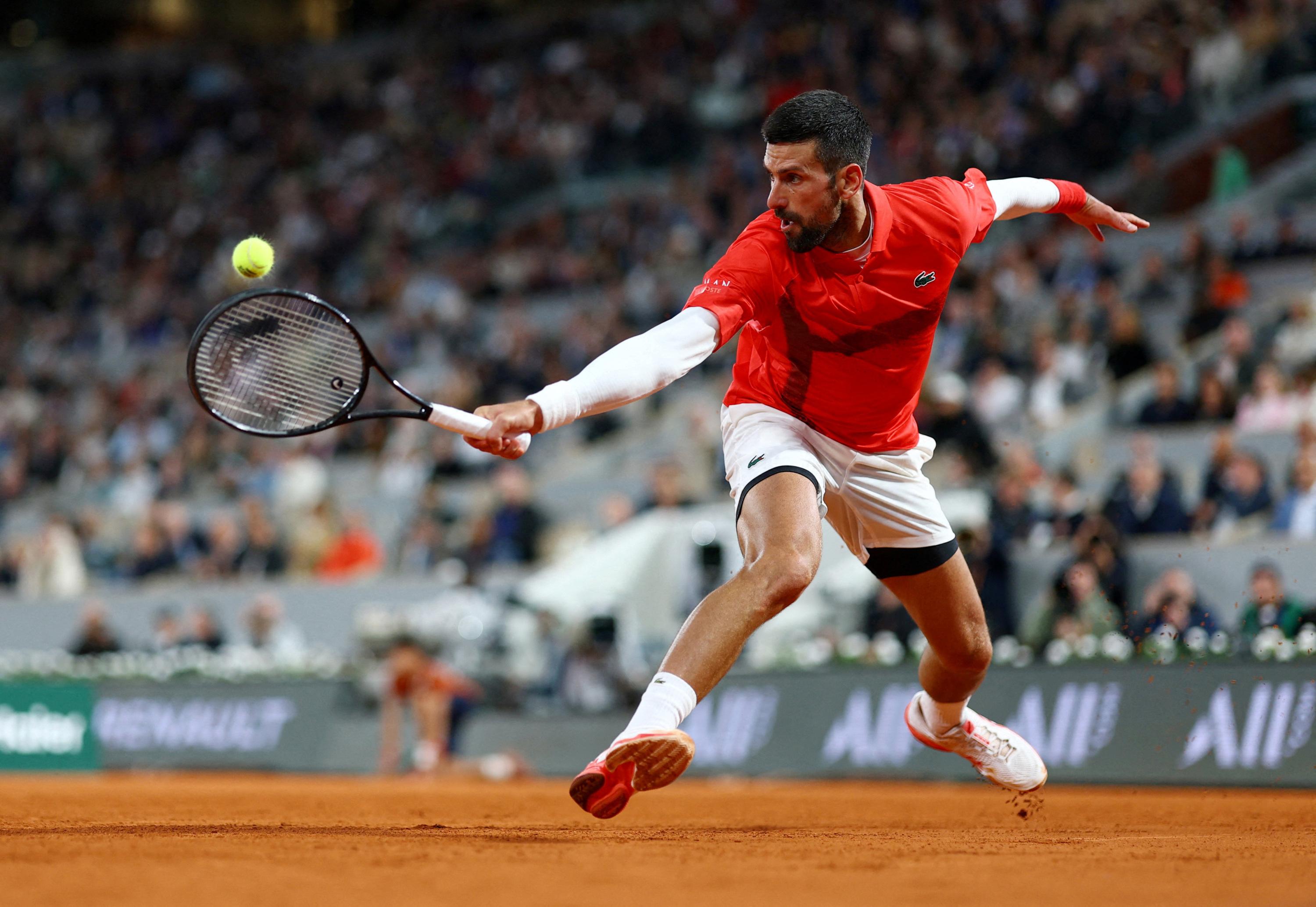 Roland-Garros : «le public d’ici est le plus bruyant des quatre tournois du Grand Chelem», estime Novak Djokovic