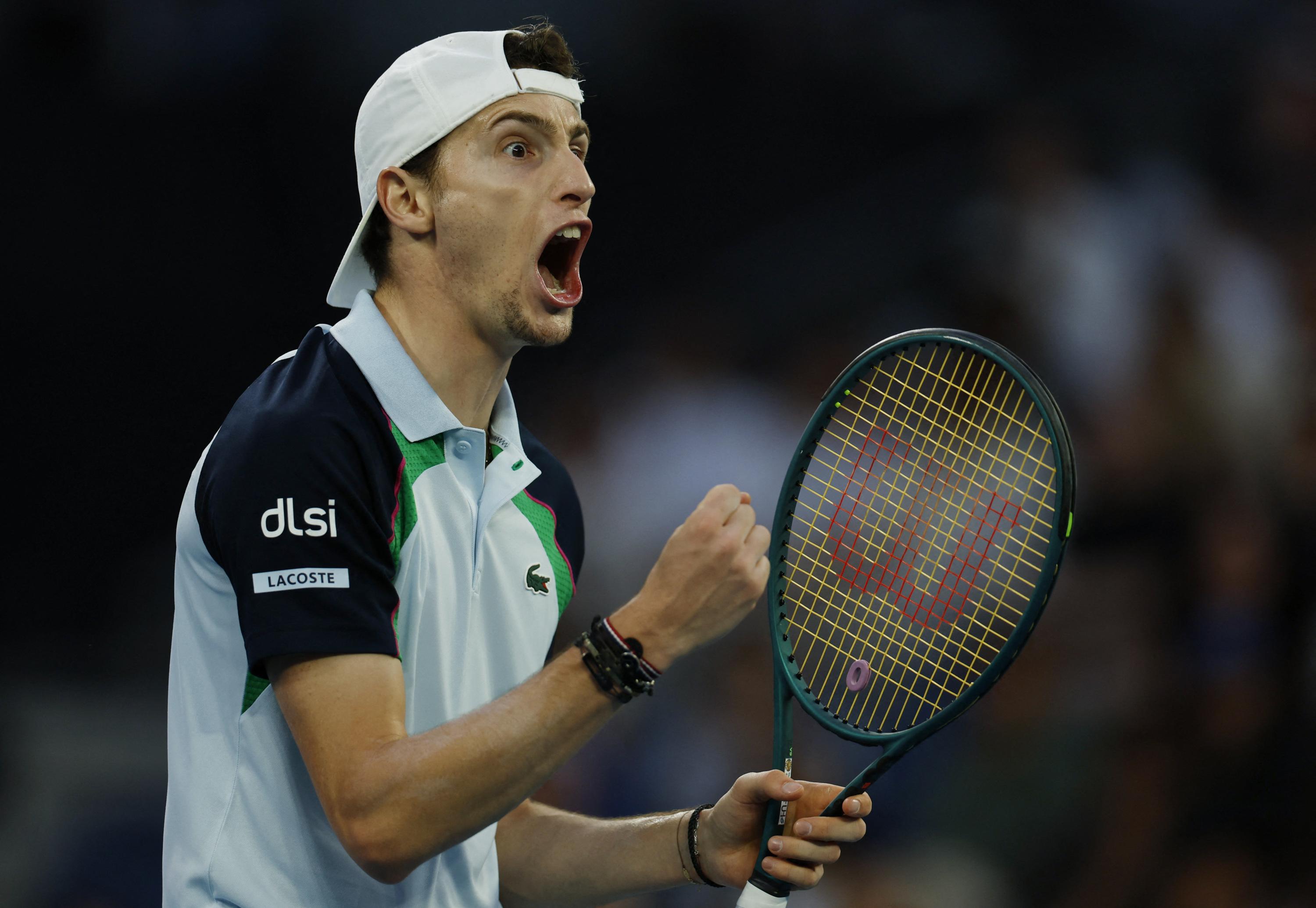 Open d’Australie : Ugo Humbert, vainqueur d’Arthur Fils par K.O.