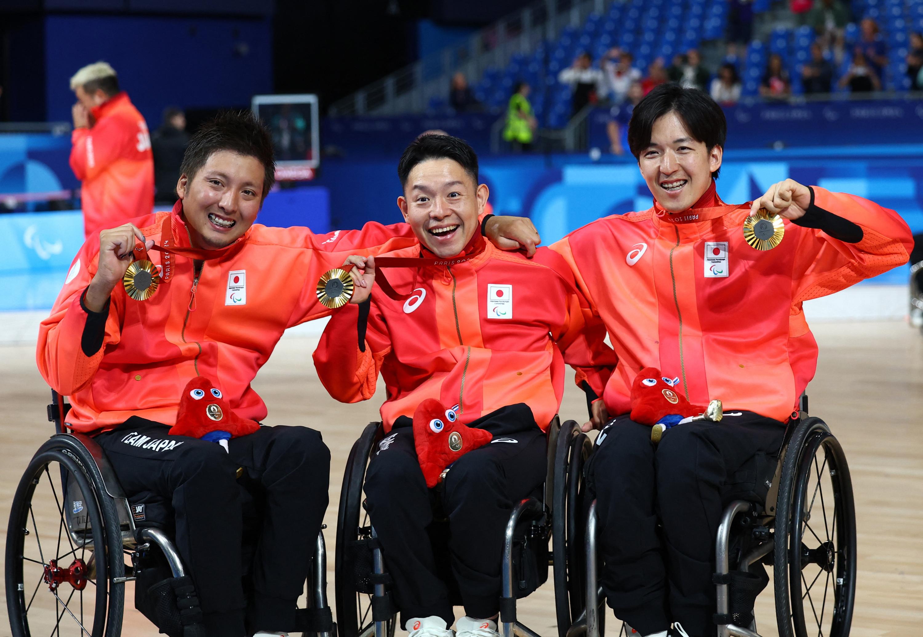 Jeux paralympiques: le Japon vainqueur en rugby fauteuil