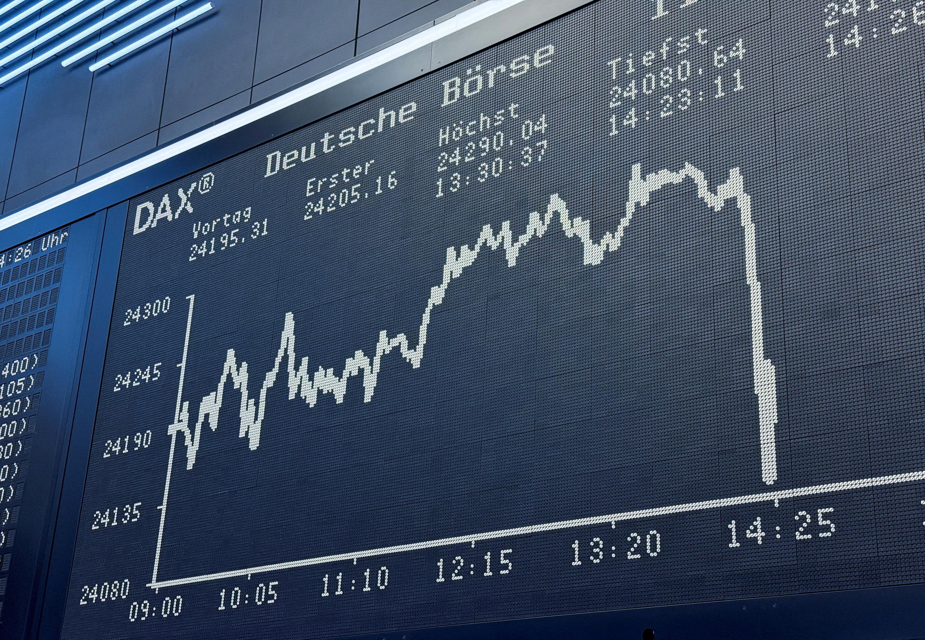 Les Bourses européennes terminent majoritairement dans le rouge