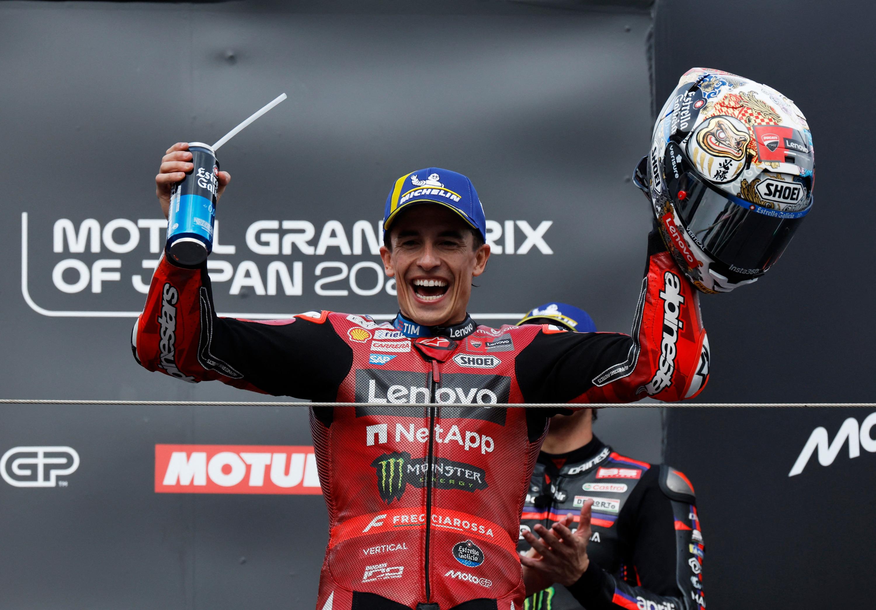 MotoGP : Marc Marquez remporte le GP du Japon devant Jorge Martin