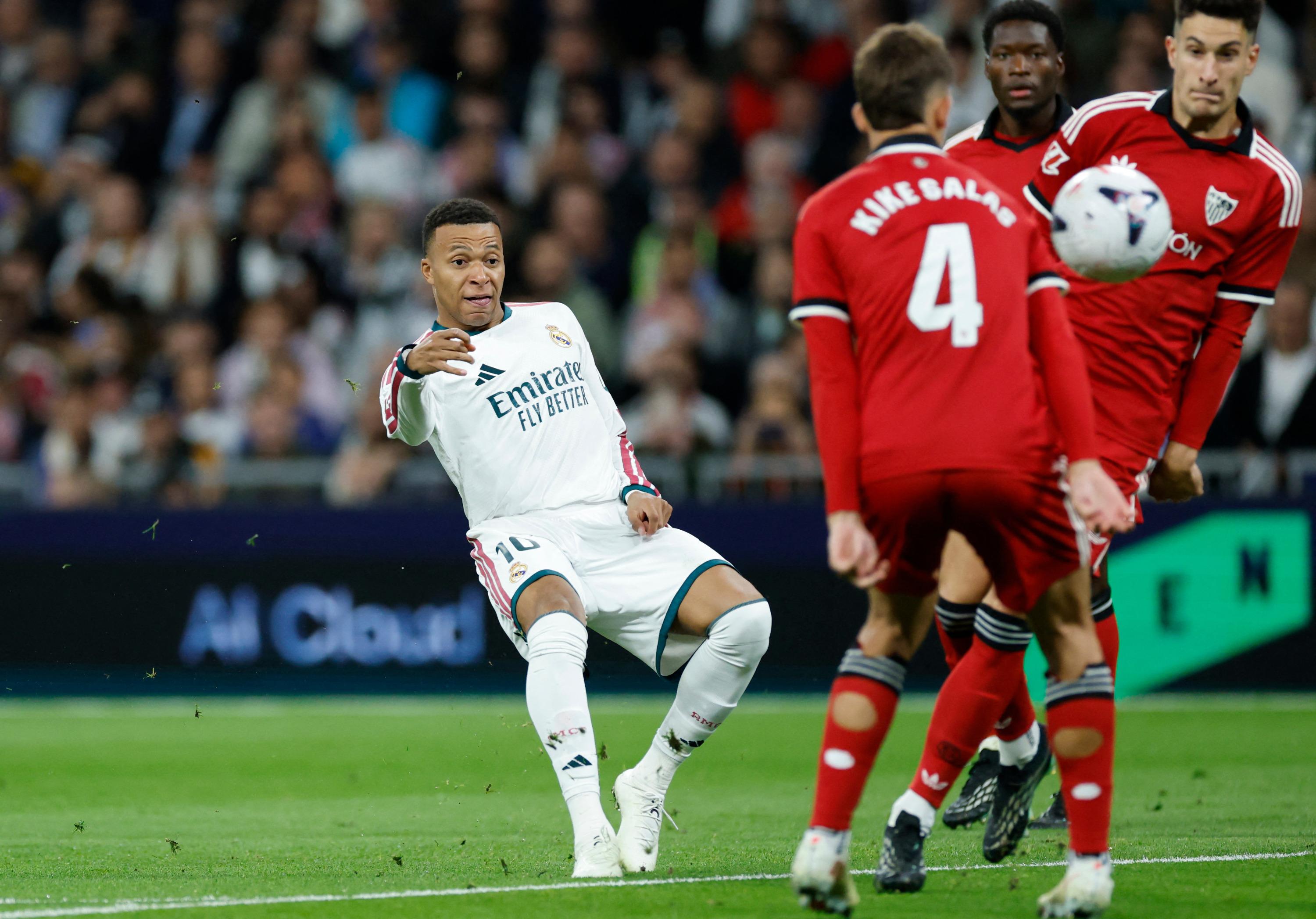 EN DIRECT - Real Madrid-FC Séville : Mbappé y va de son but, les Merengue en démonstration