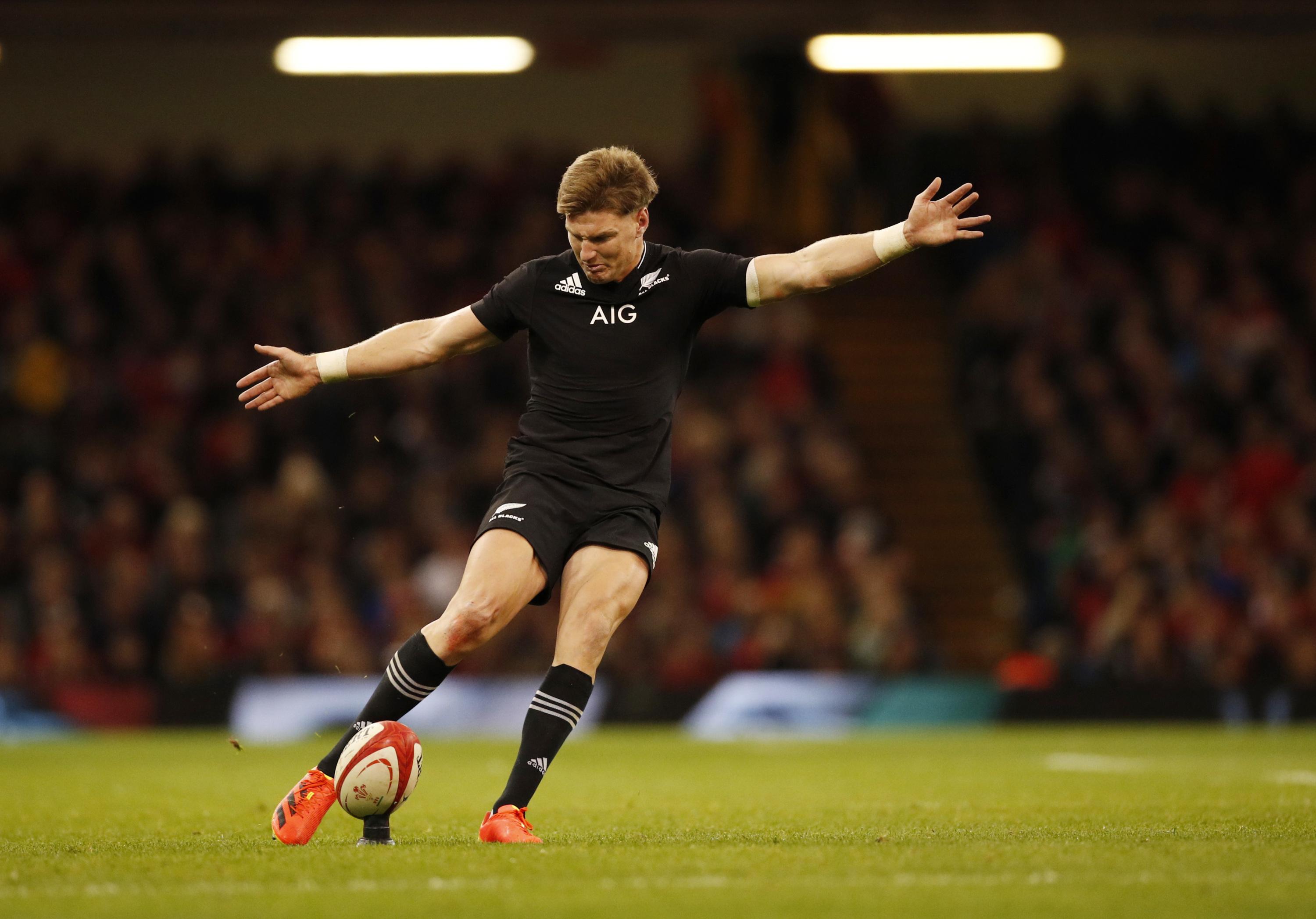 Rugby: L'arrière des All Blacks Jordie Barrett aimerait changer de championnat «à court terme»